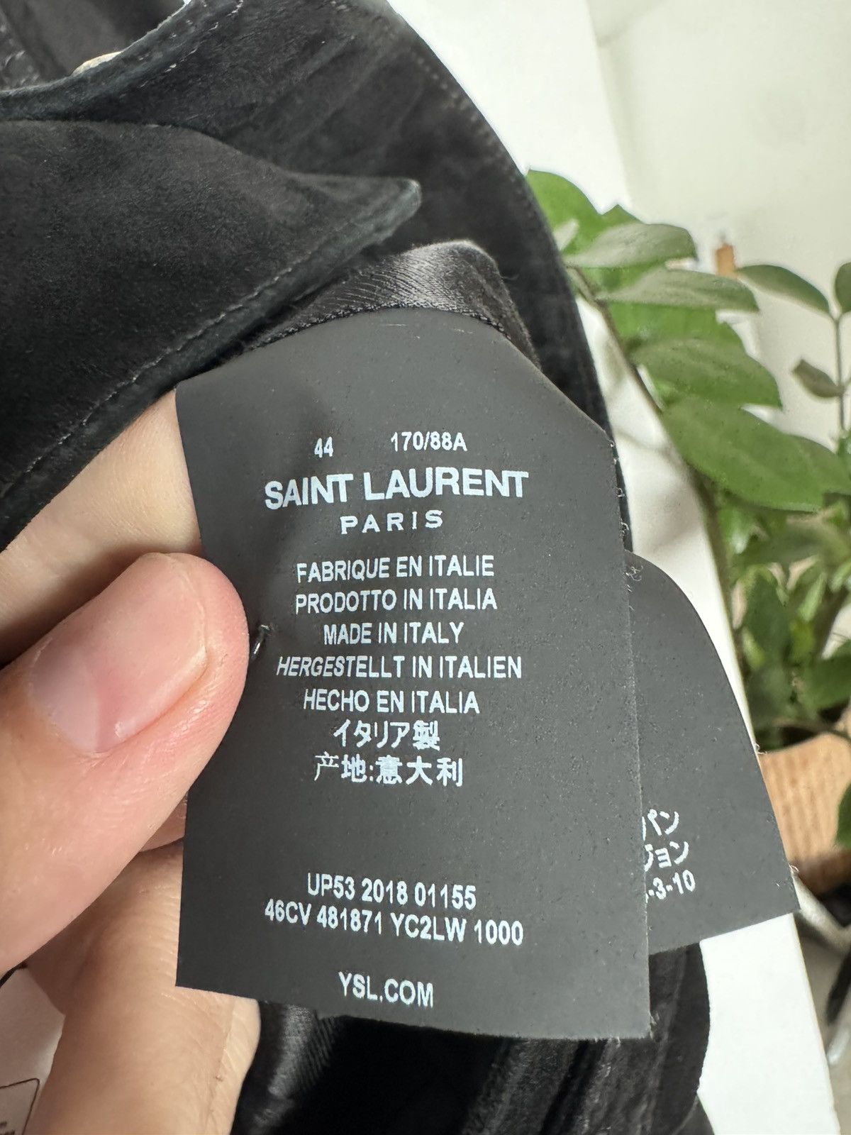 Saint Laurent Paris Suede Trucker Jacket Size US S / EU 44-46 / 1 - 4 Thumbnail