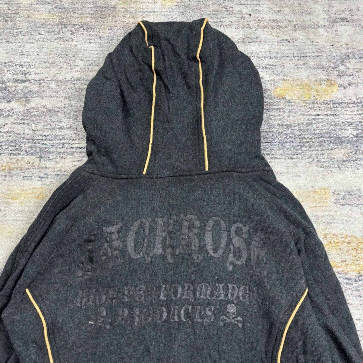 JACKROSE 2000s Jackrose - Vkei Style Extra Hand Rib Zip Hoodie Size US M / EU 48-50 / 2 - 7 Thumbnail