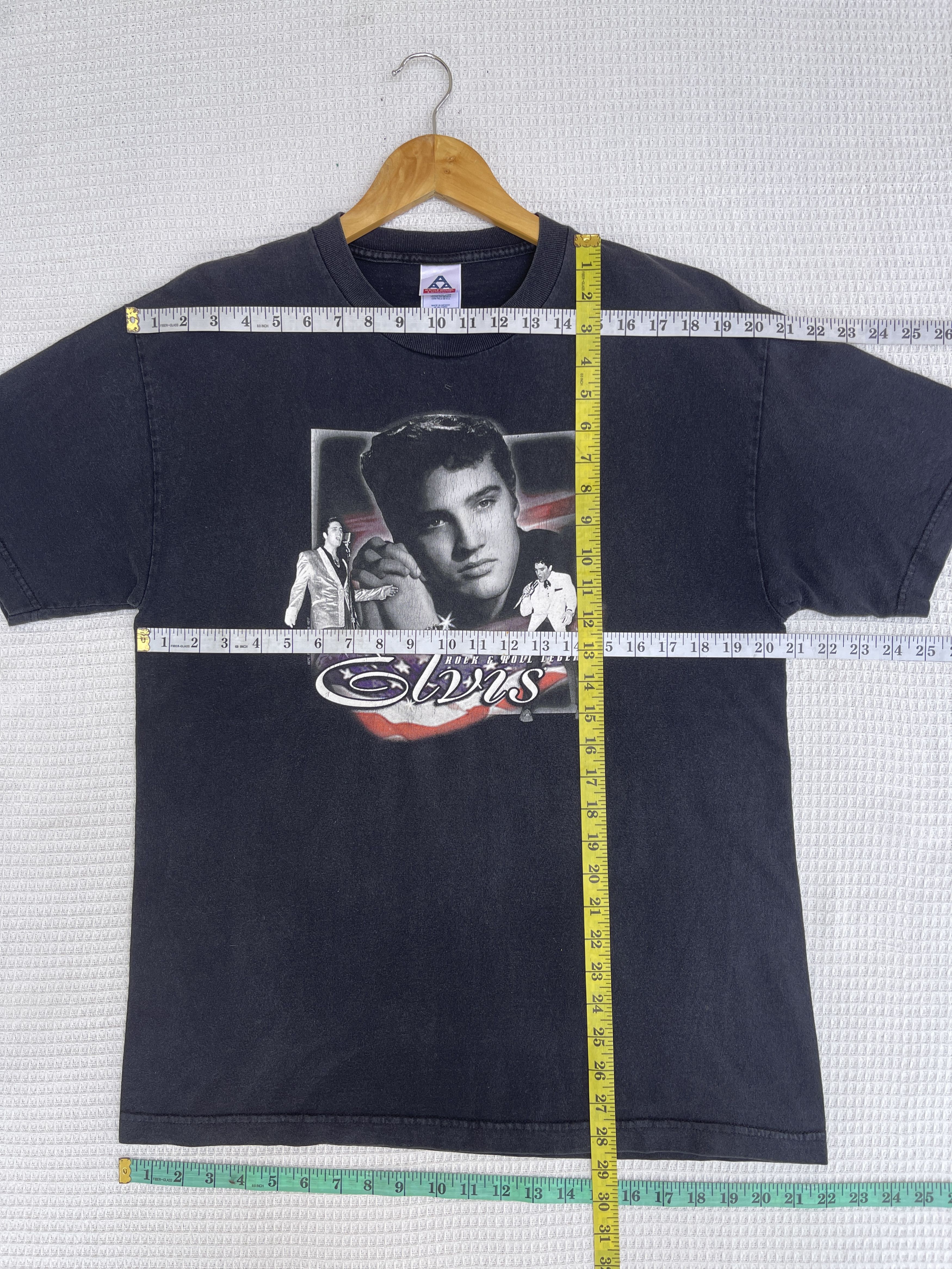 Band Tees LastDrop🔥Rare🔥Vtg Elvis Presly Rock & Roll Sun Faded T-Shirt Size US L / EU 52-54 / 3 - 10 Thumbnail
