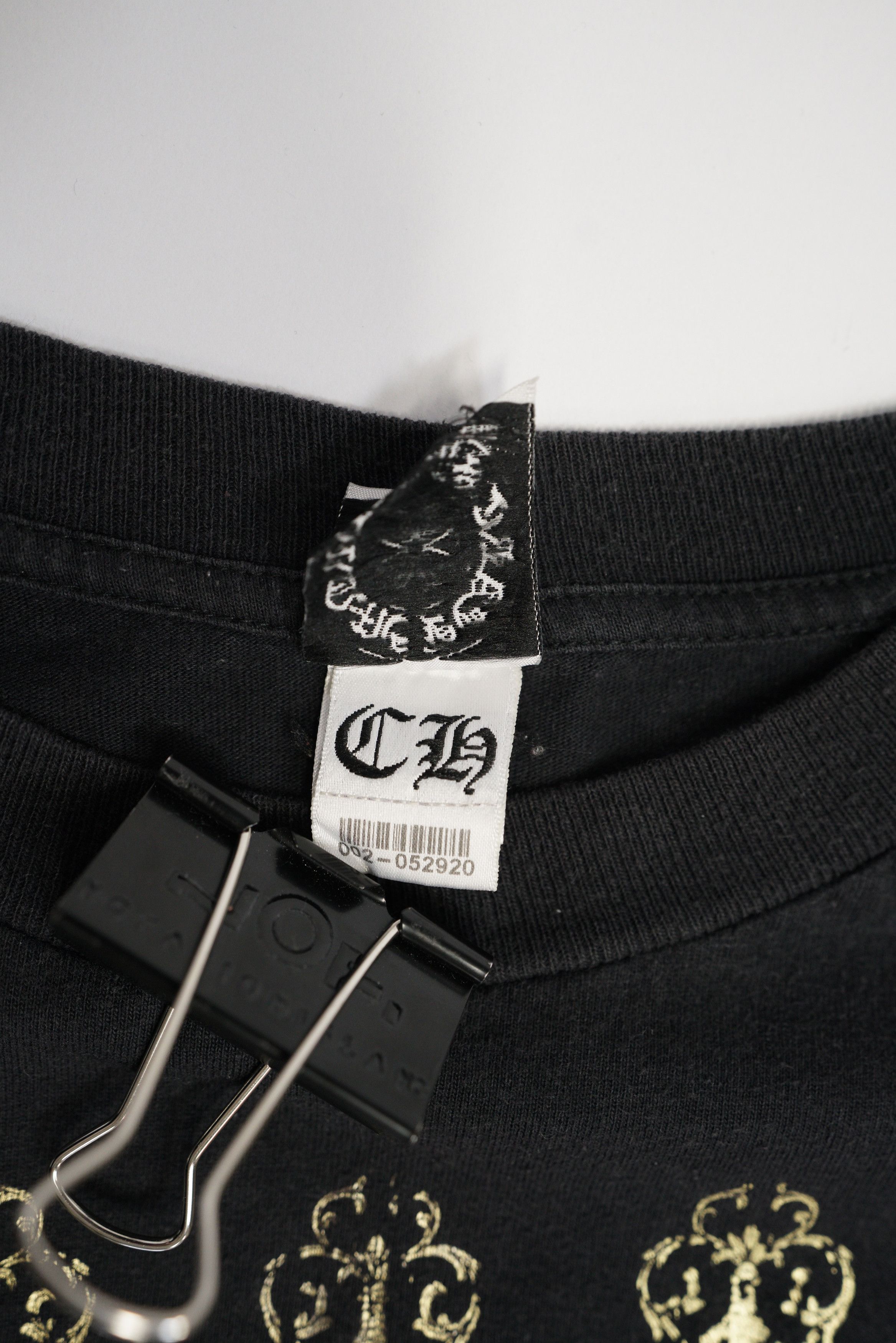 Chrome Hearts Chrome Hearts Vintage Gold Multi Dagger Logo Longsleeve Size US M / EU 48-50 / 2 - 9 Thumbnail