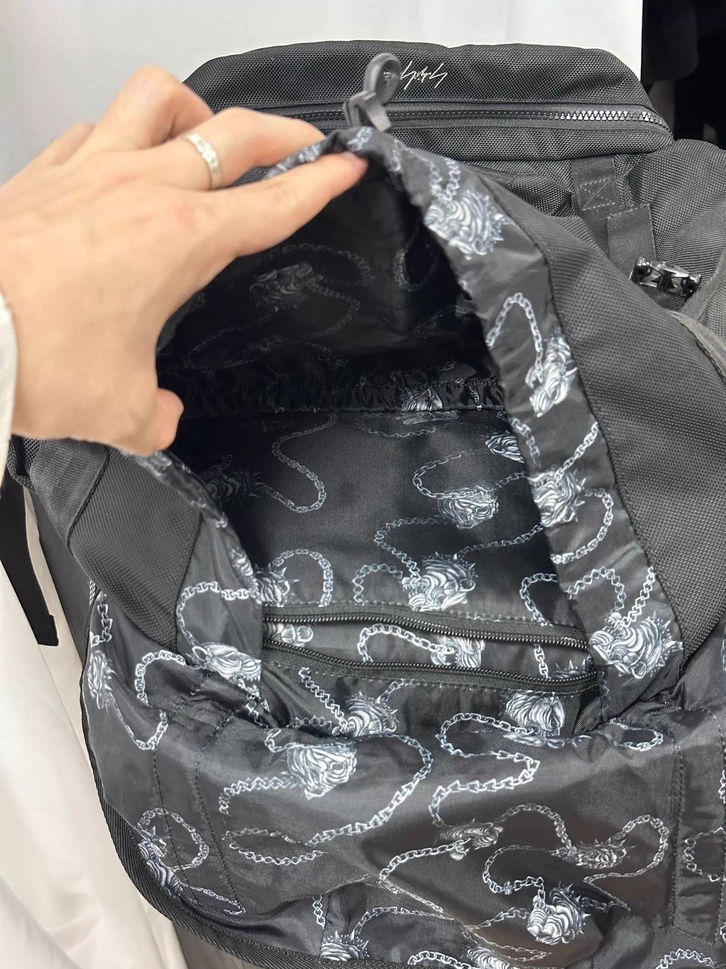 Yohji Yamamoto Yohji Yamamoto 100th Anniv Multi-Pocket Backpack Size ONE SIZE - 6 Thumbnail