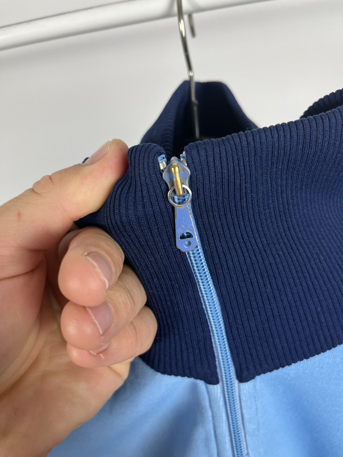 Adidas Vintage Adidas Track Jacket Blue Made in Yugoslavia XL Size US XL / EU 56 / 4 - 7 Thumbnail