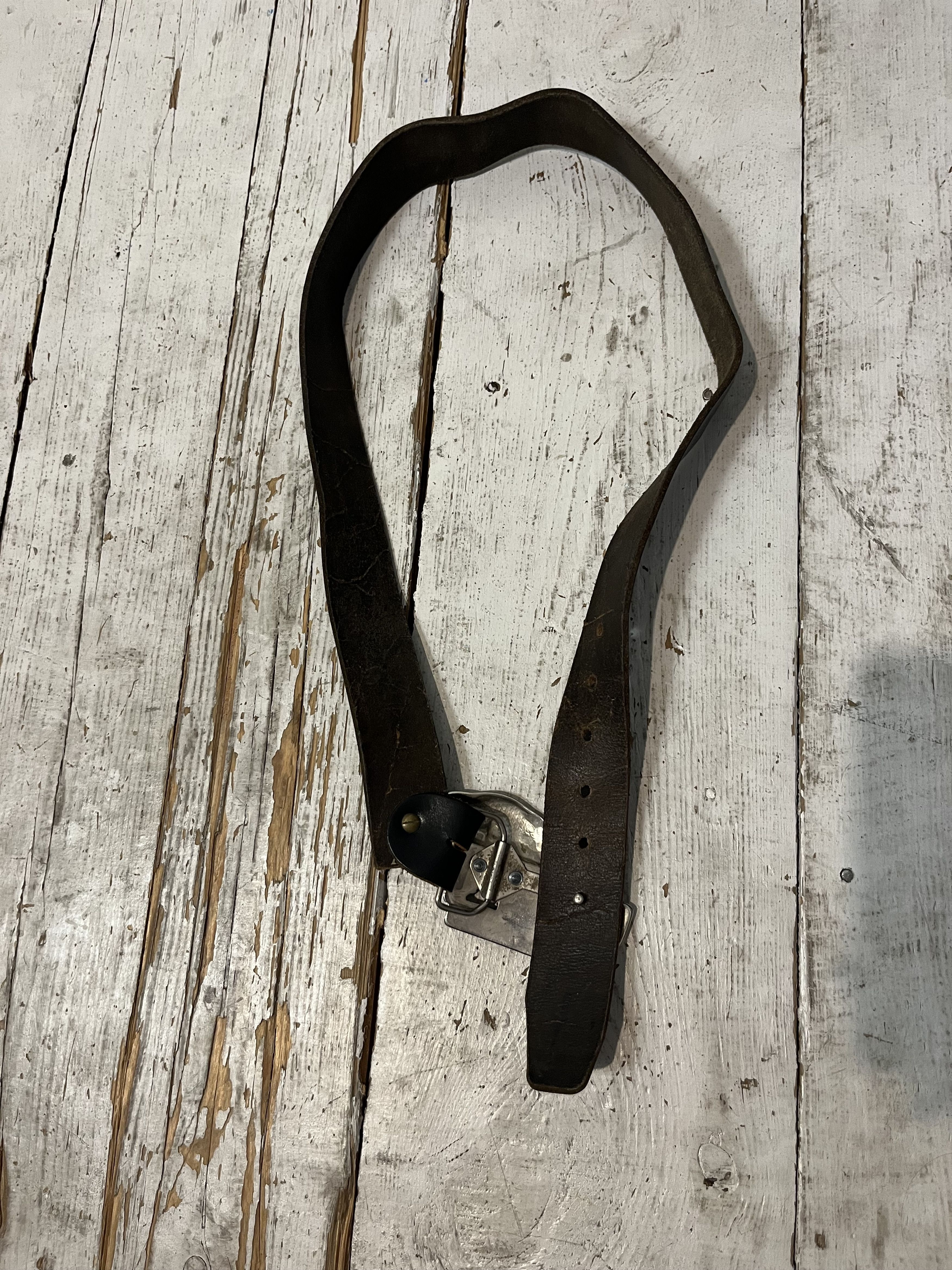 Harley Davidson × West Coast Choppers 90s Harley Davidson Eagle Real Leather Belt Size ONE SIZE - 4 Thumbnail