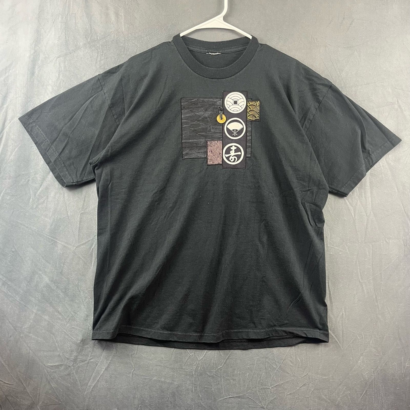 Other Vintage Asian Japanese Inspired Shirt Embroidered Coin Money Size US L / EU 52-54 / 3 - 2 Thumbnail