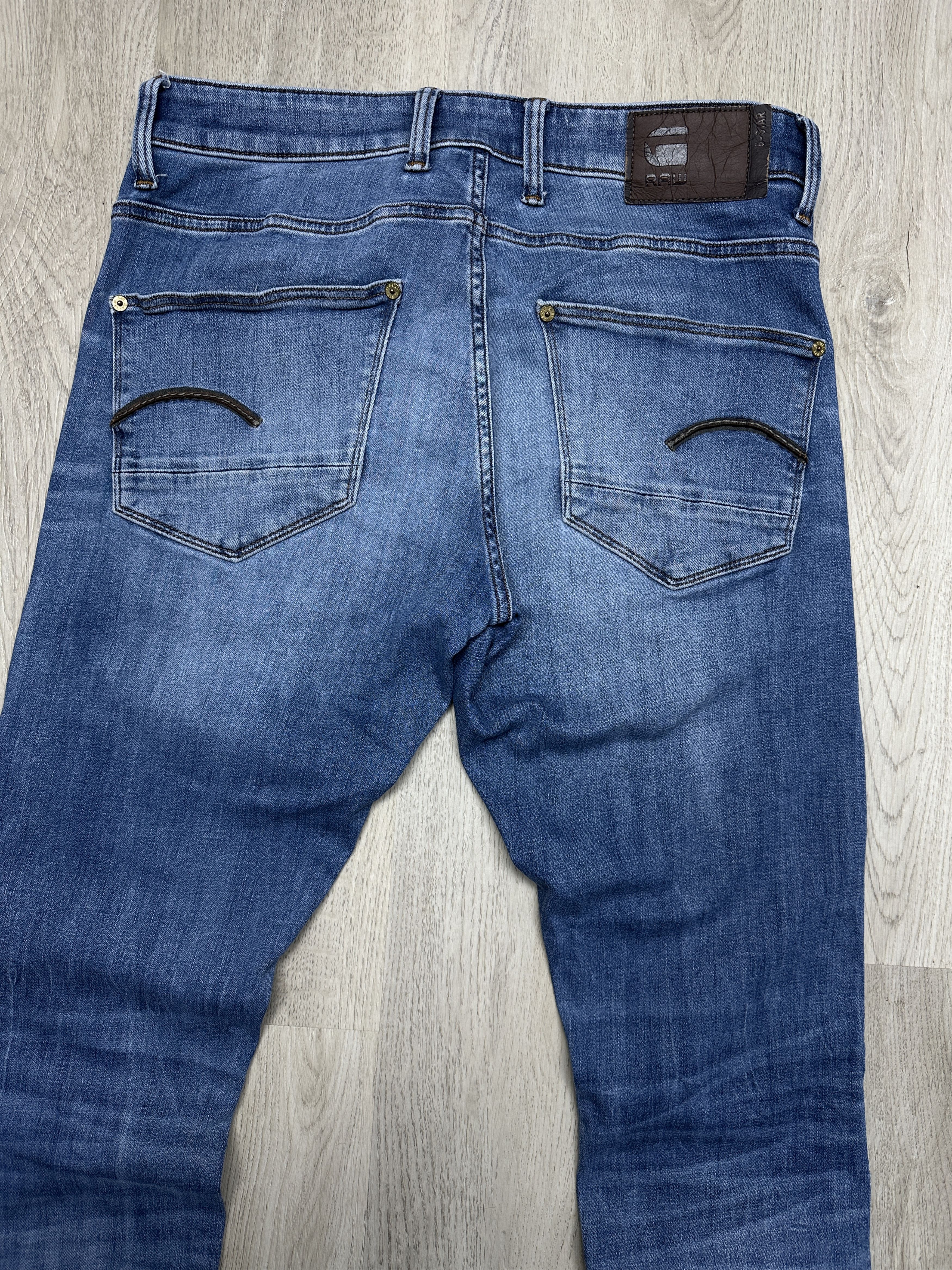 G-Star G Star Raw Mens Revend Skinny Denim Pants Jeans Size US 32 / EU 48 - 7 Thumbnail