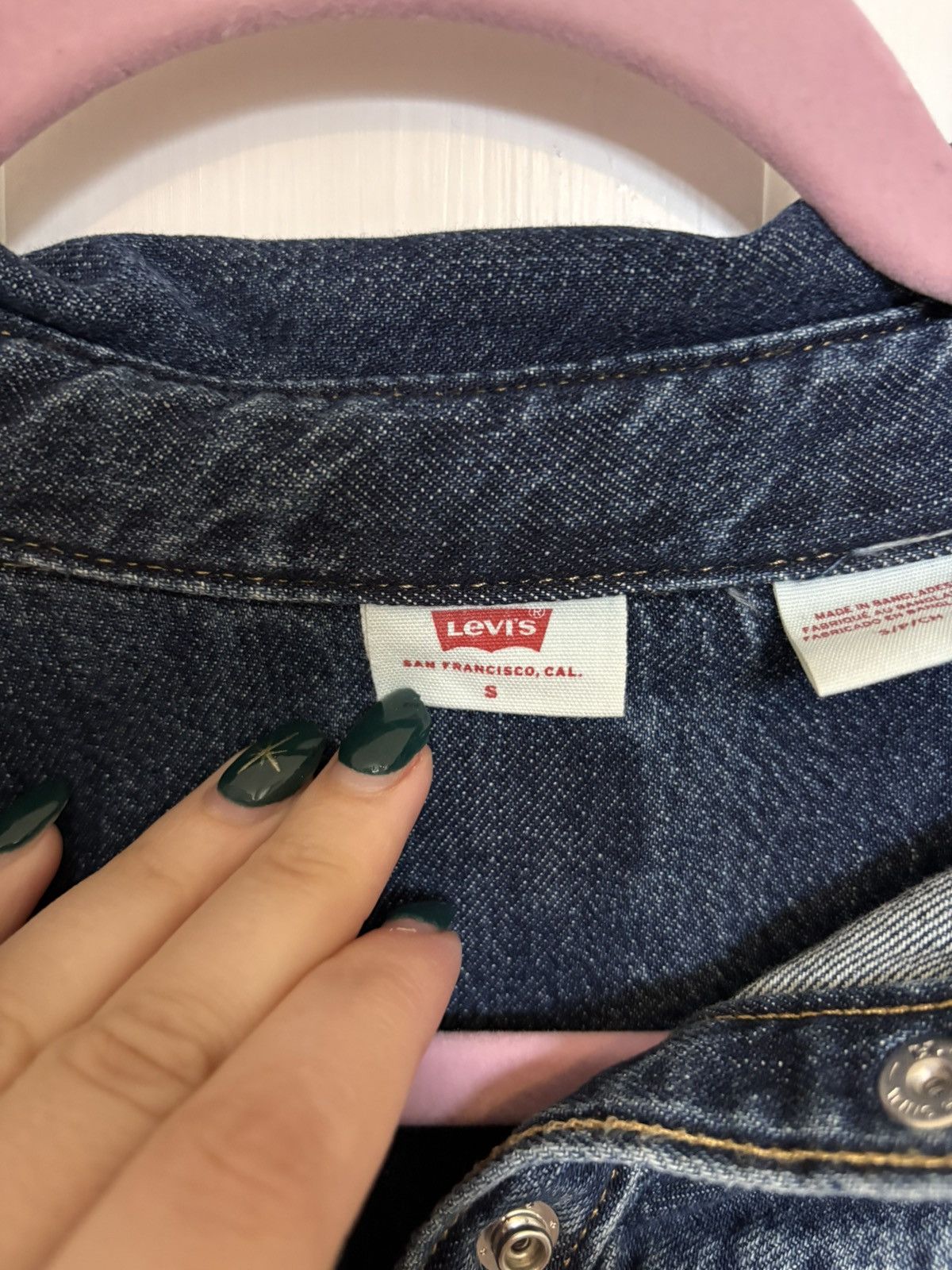 Levi's Levi’s Denim Button Down Dress Size S / US 4 / IT 40 - 6 Thumbnail