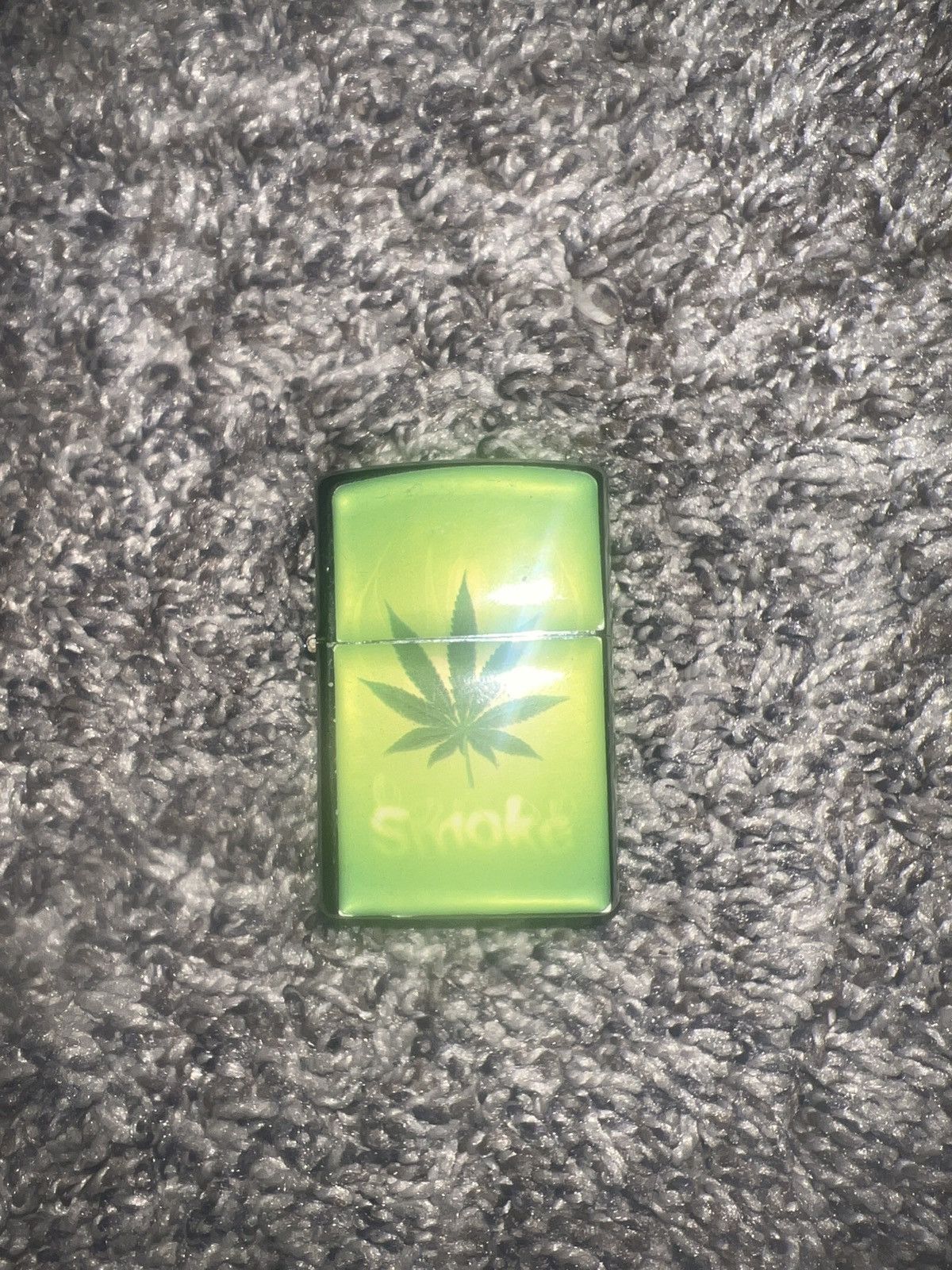 Vintage Pot Leaf Smoke Windproof Cigar Lighter Size ONE SIZE - 1 Thumbnail