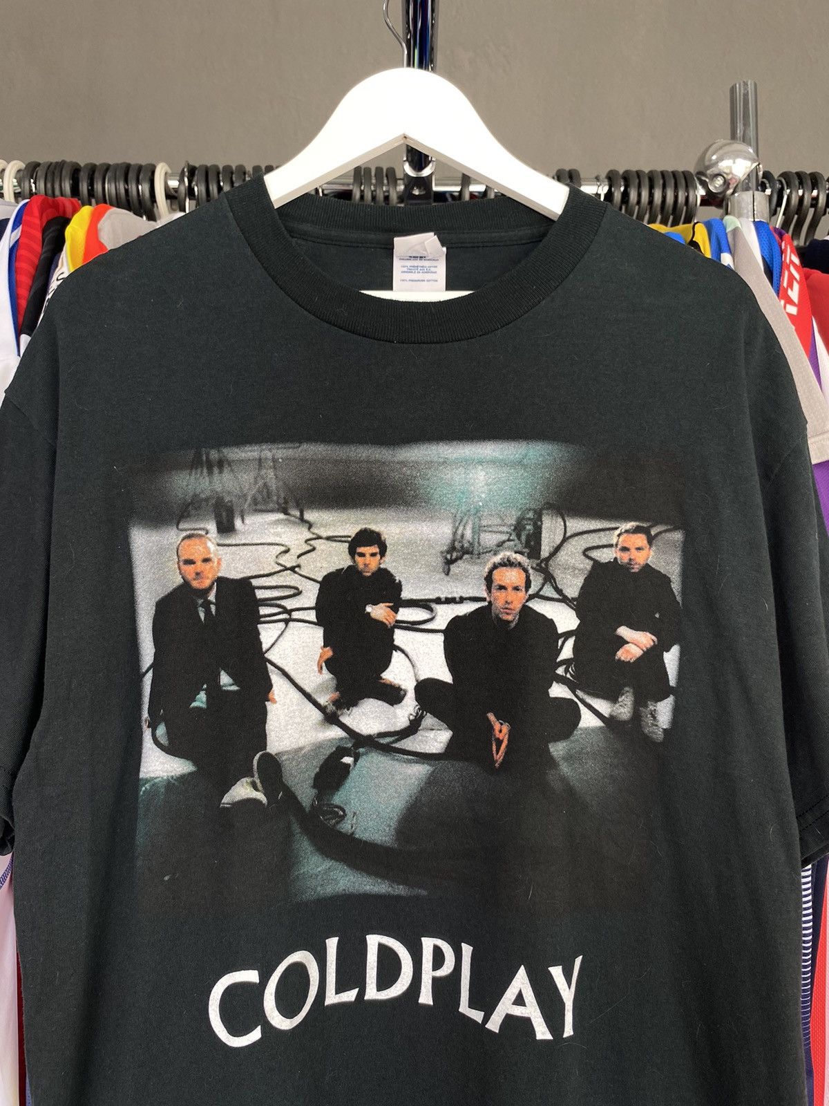 Vintage Coldplay “X&Y Tour 2005” Vintage Band Tee Size US L / EU 52-54 / 3 - 3 Thumbnail