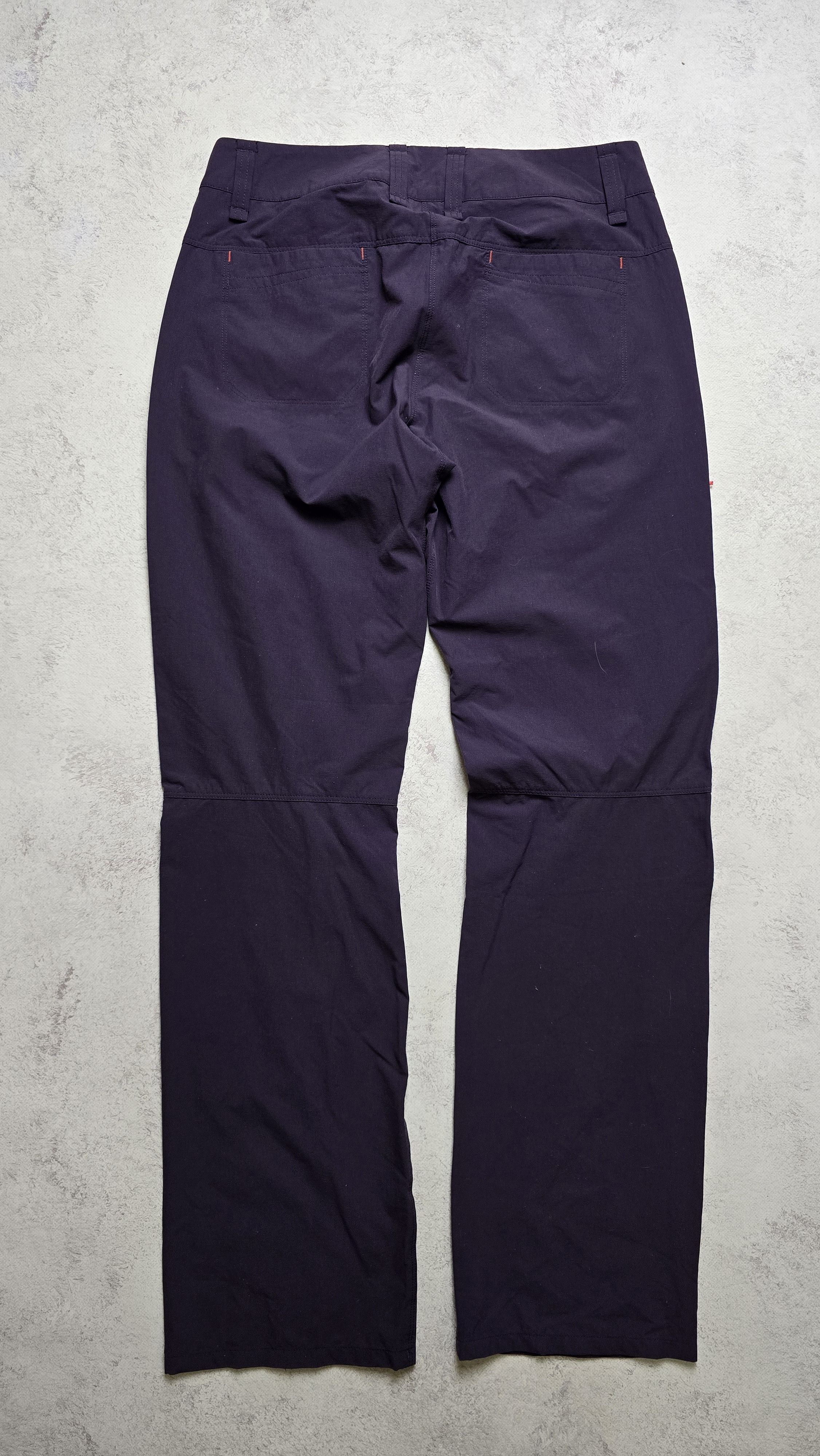 Rab Rab Women's Purple Helix Trousers Active Hiking Walk Pants Size 32" / US 10 / IT 46 - 3 Thumbnail