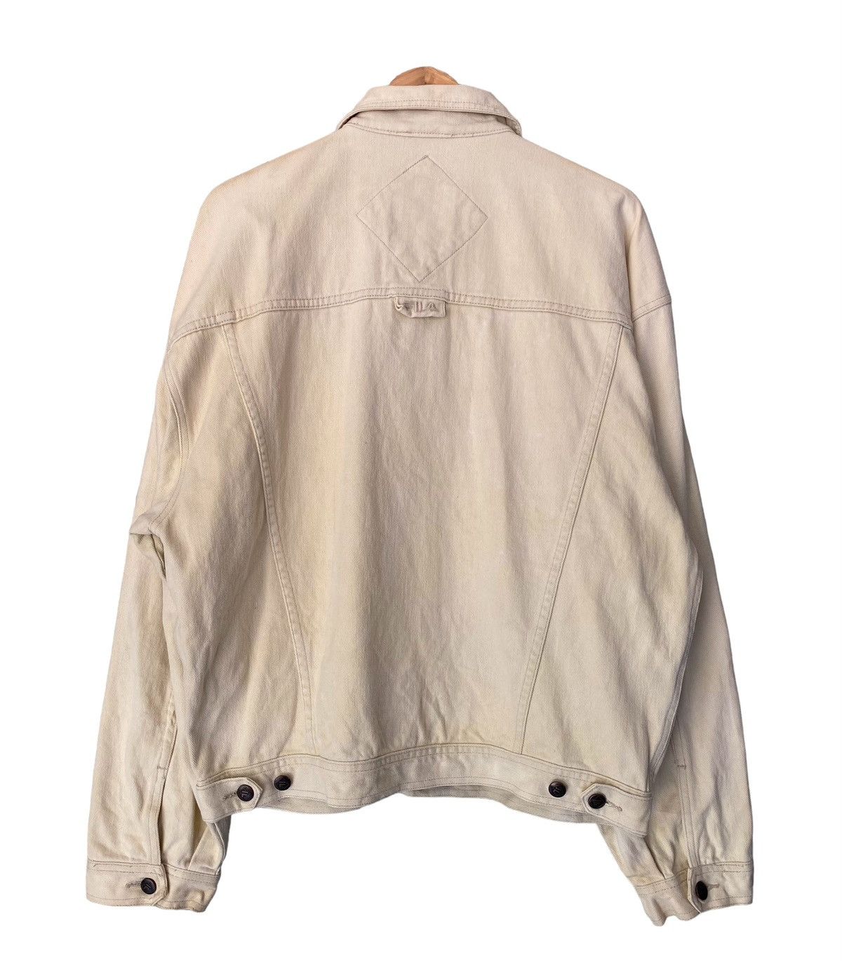 Fila Vintage FILA Denim Jacket Size US M / EU 48-50 / 2 - 2 Thumbnail
