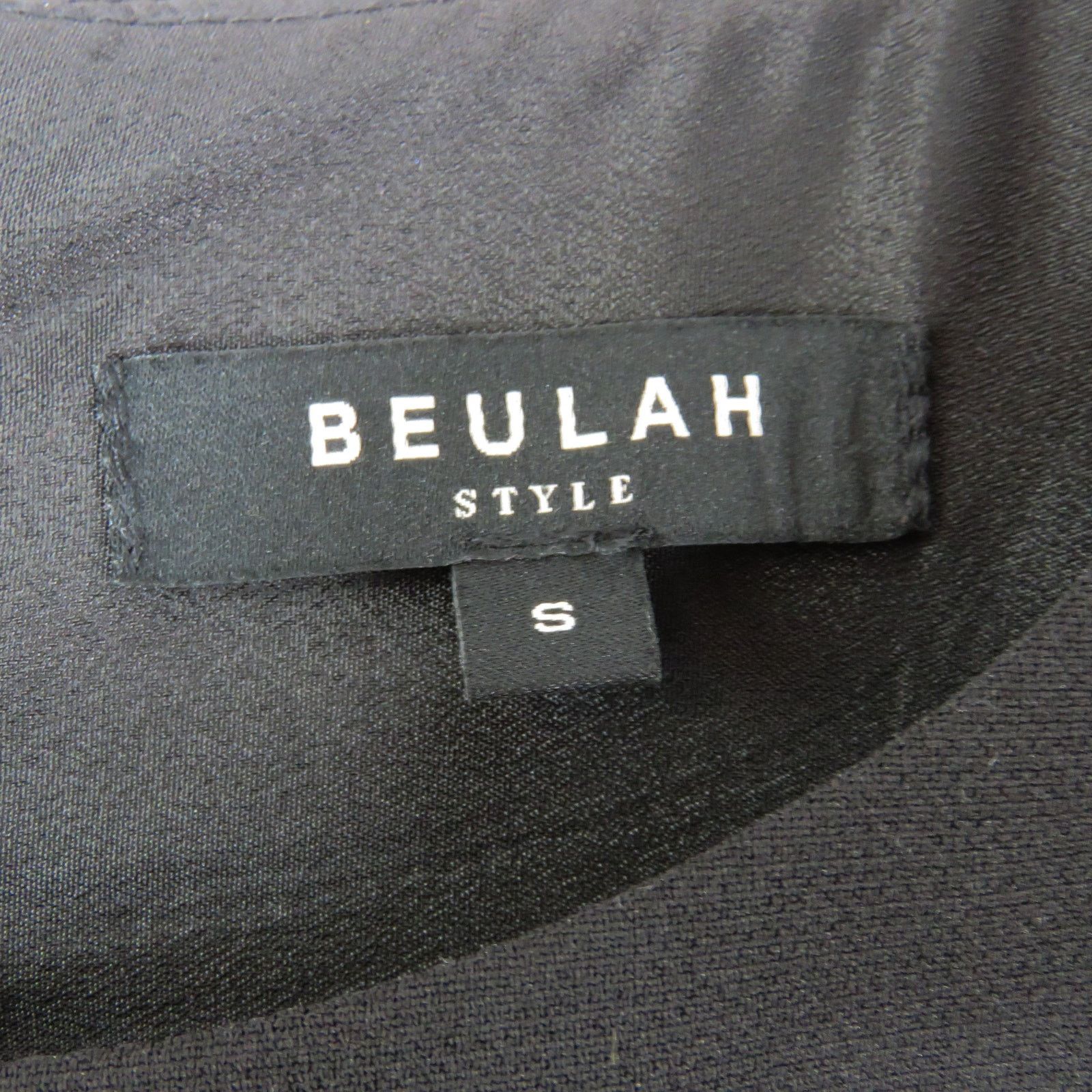 Other Beulah Style Isaiah Black Sleeveless A-Line Dress Size S / US 4 / IT 40 - 8 Thumbnail