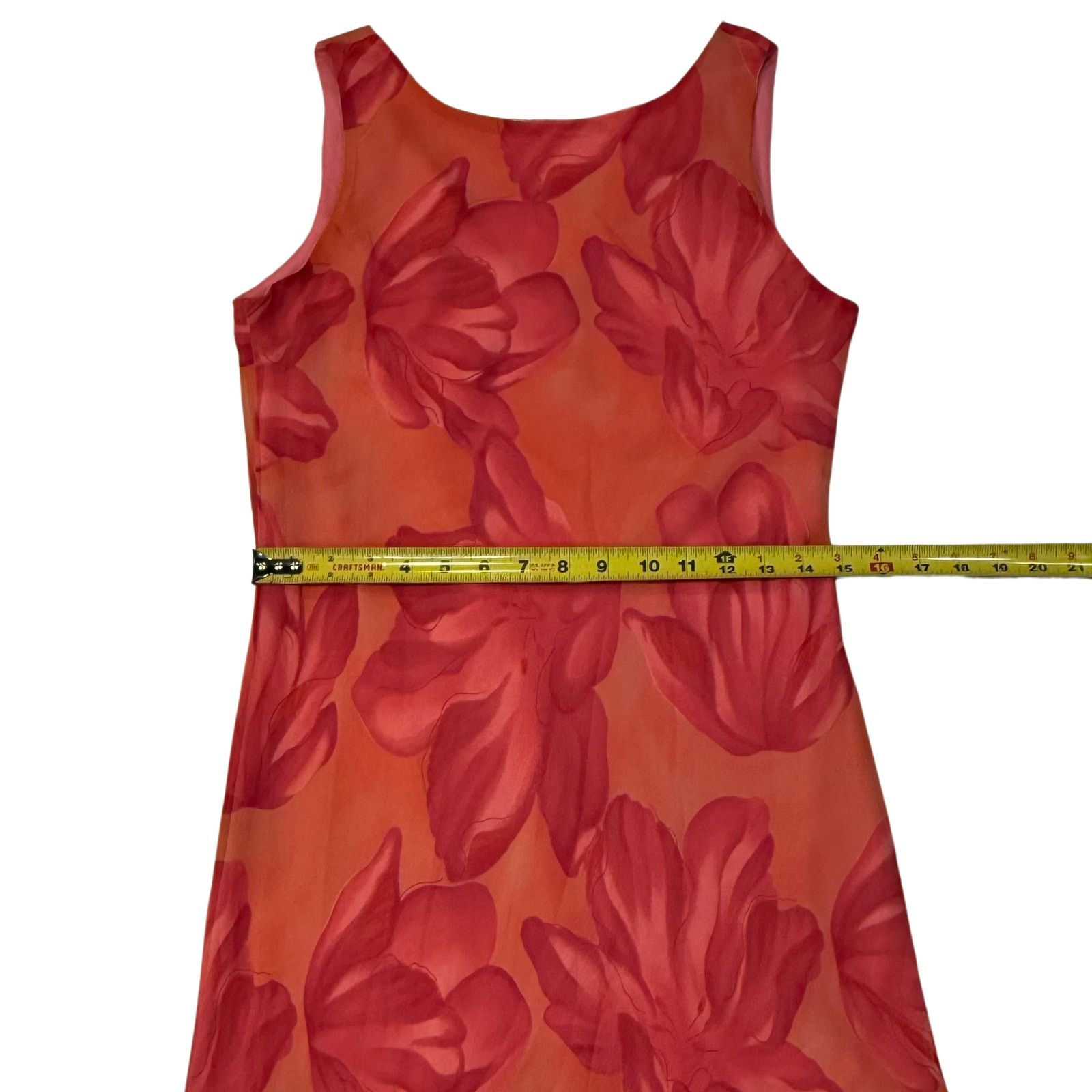 Vintage Vintage Alyn Paige Floral Y2K Drop Waist Flowy Dress | 4 Size S / US 4 / IT 40 - 6 Thumbnail