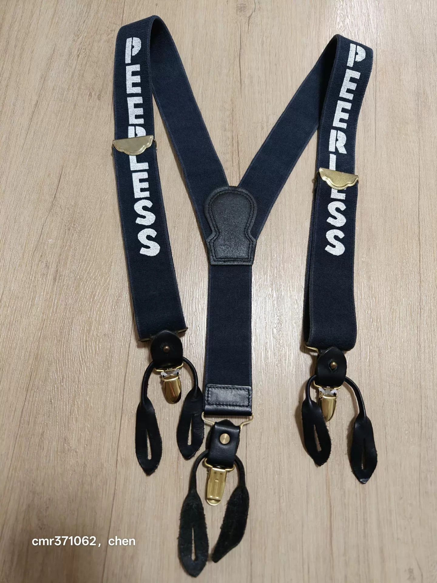 Visvim VISVIM 18AW ADSG SUSPENDERS NAVY 95New Peerless Veggie Dye Size ONE SIZE - 1 Thumbnail