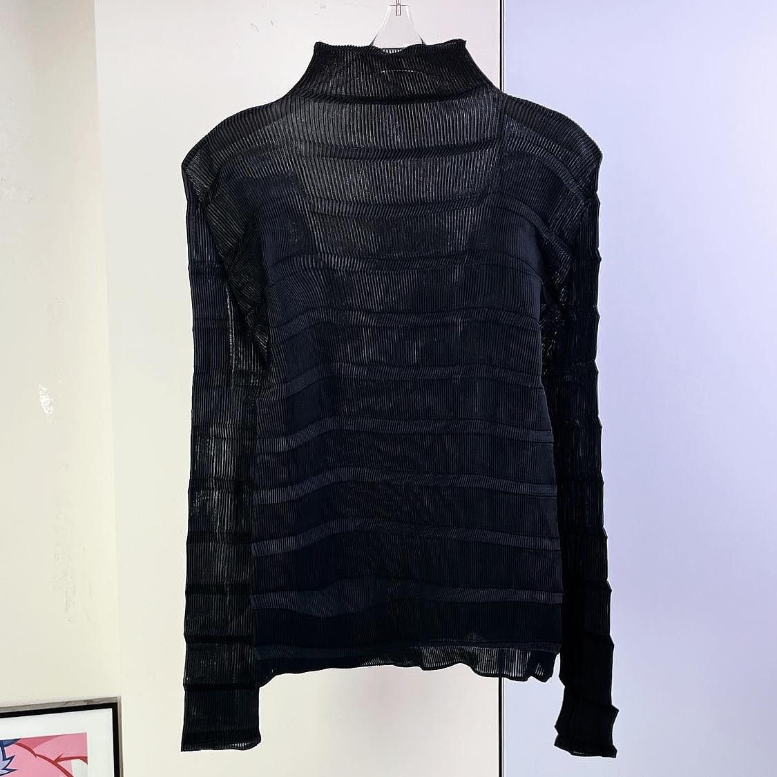 Issey Miyake Issey Miyake Pleated Knit Top Size M Size M / US 6-8 / IT 42-44 - 1 Thumbnail