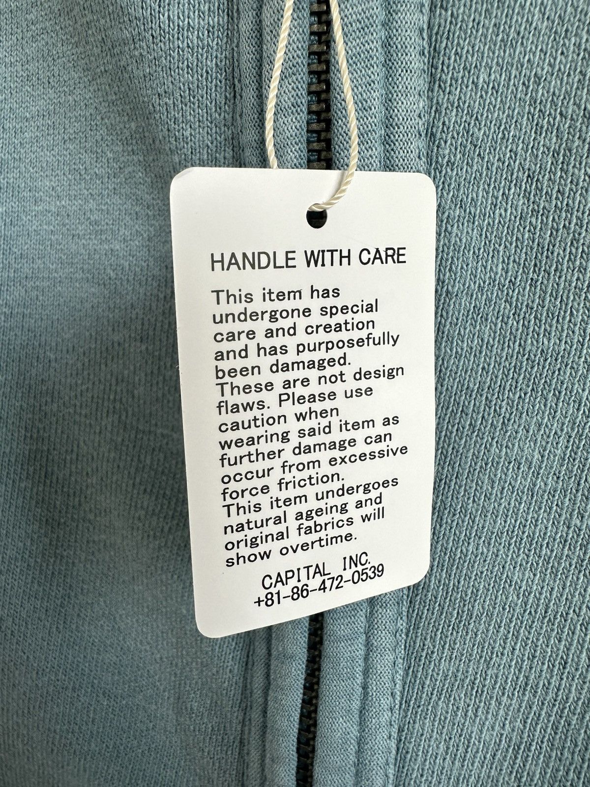Kapital Kapital Zip Up Gym Hoodie Size US L / EU 52-54 / 3 - 3 Thumbnail