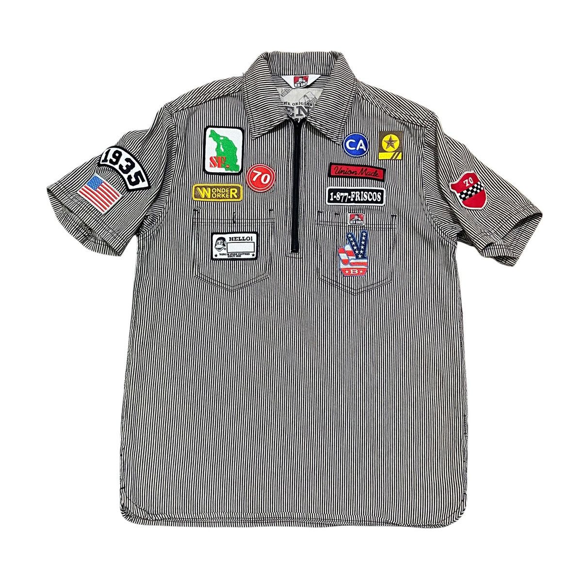 Ben Davis Ben Davis x Eazy LA Collab Zip-Up Shirt | Grailed