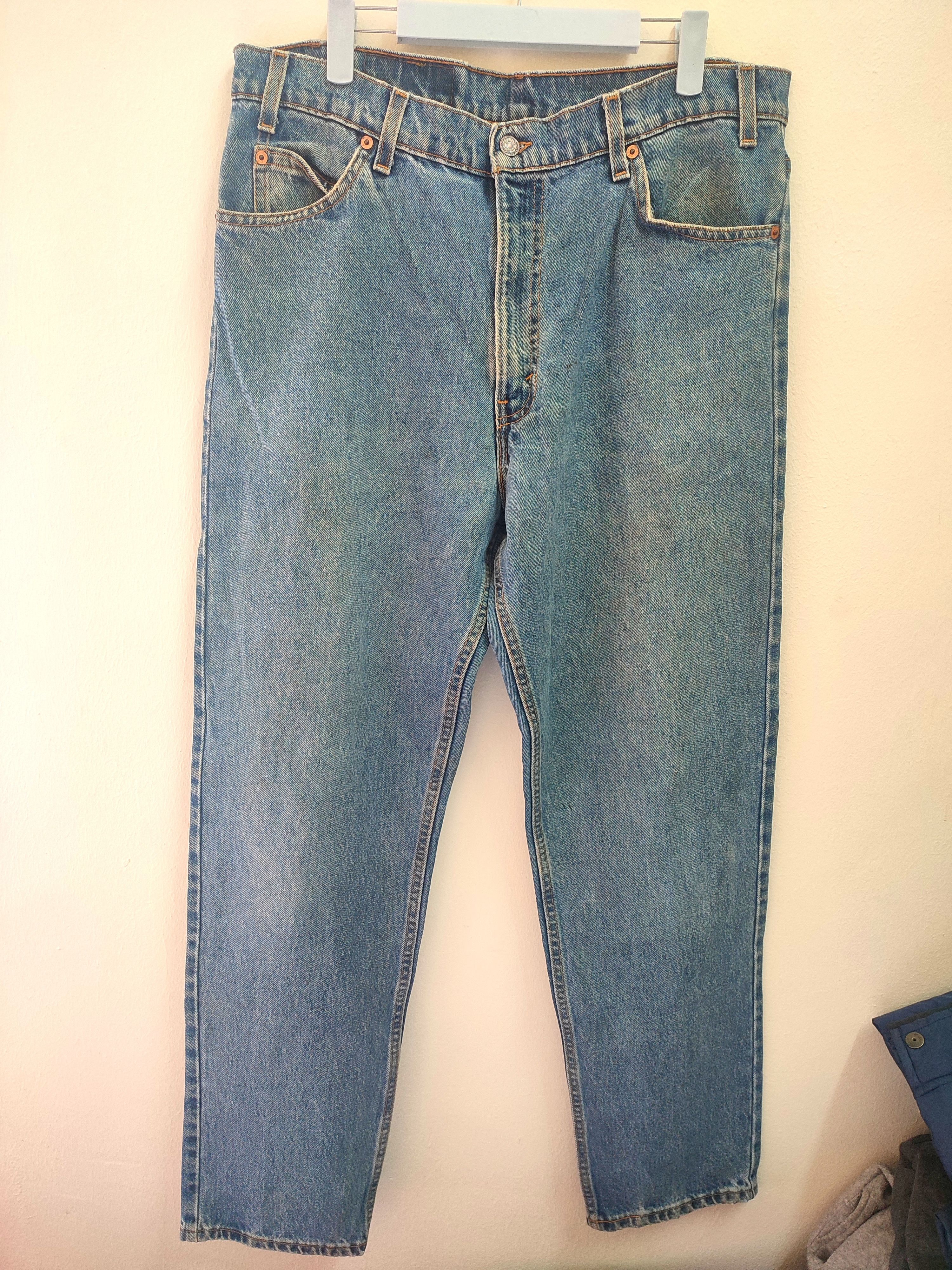 Levi's 💥Vtg Levi's 550 Orange Tab Jeans Size US 36 / EU 52 - 1 Thumbnail