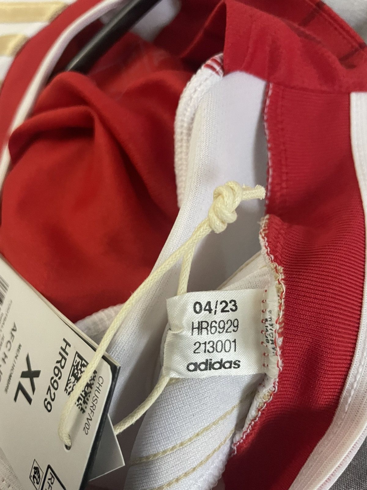 Adidas New Adidas Arsenal Jersey Size US XL / EU 56 / 4 - 8 Thumbnail