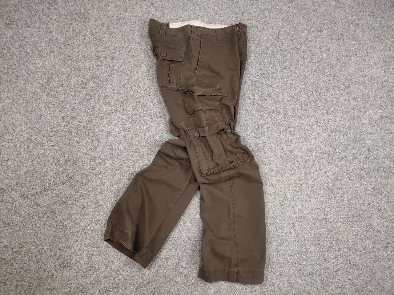 Japanese Brand Vintage Japanese Baggy Multi pocket Cargo Pants Y2K Style Size US 32 / EU 48 - 12 Thumbnail