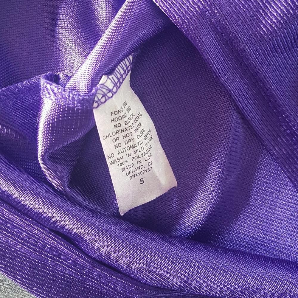 Designer Purple Marquee Super Bowl Jersey Short Sleeve Size M / US 6-8 / IT 42-44 - 4 Thumbnail