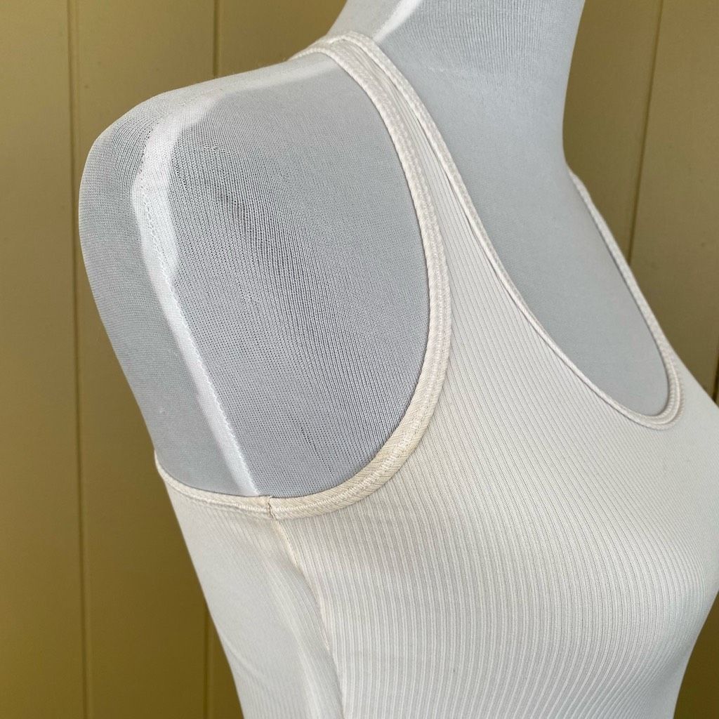 Adidas Adidas women XS racerback ribbed tank top white Size XS / US 0-2 / IT 36-38 - 5 Thumbnail