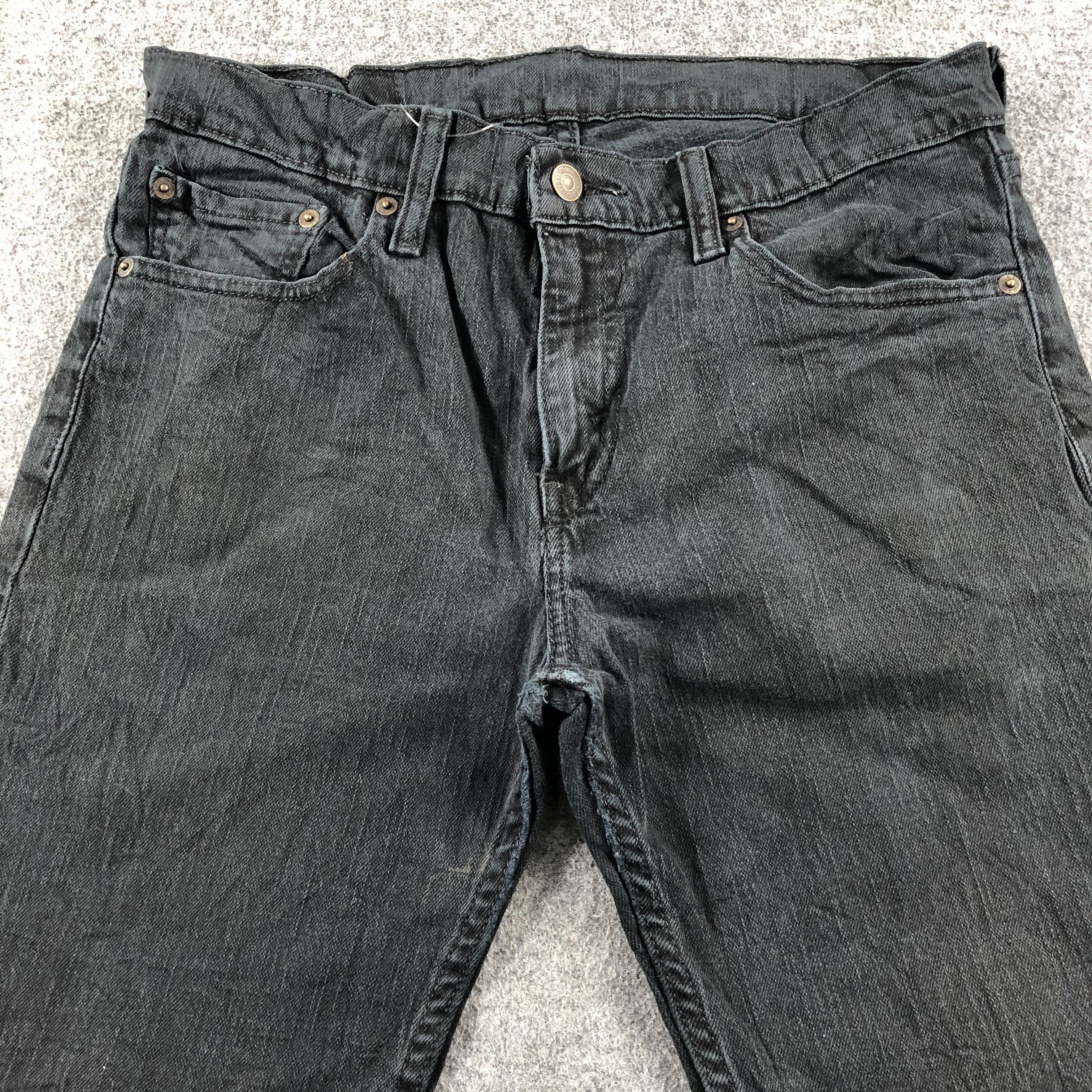 Levi's Vintage Faded Black Levis 511 Jeans-J2635 Size US 31 - 3 Thumbnail