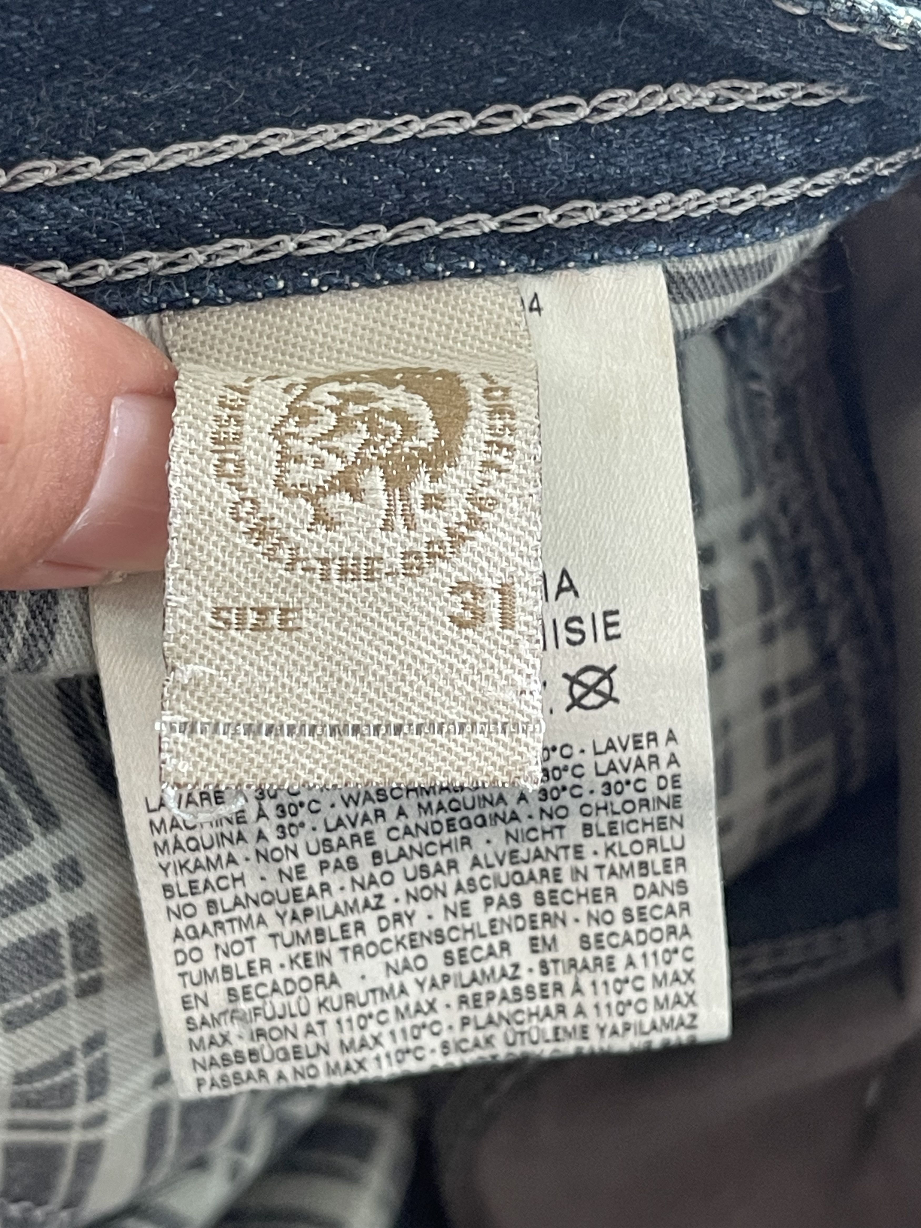 Diesel × Vintage Diesel denim Styles Jeans Size US 31 - 4 Thumbnail