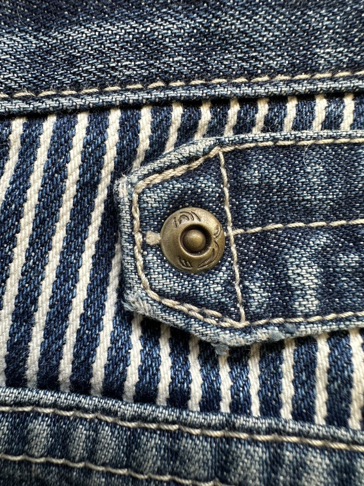 Japanese Brand Y2k KELEN Japan patchwork vintage style jeans Size US 30 / EU 46 - 17 Thumbnail