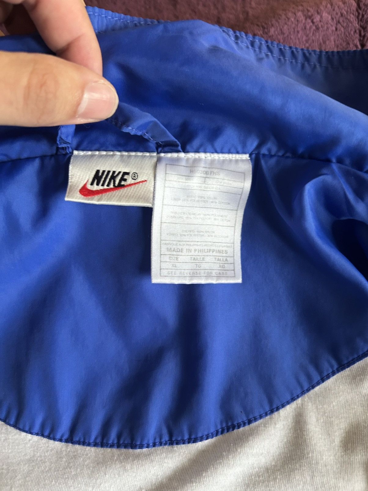 Nike Rare Vintage 80s 90s Nike Windbreaker Track Jacket XL Nylon Size US XL / EU 56 / 4 - 7 Thumbnail