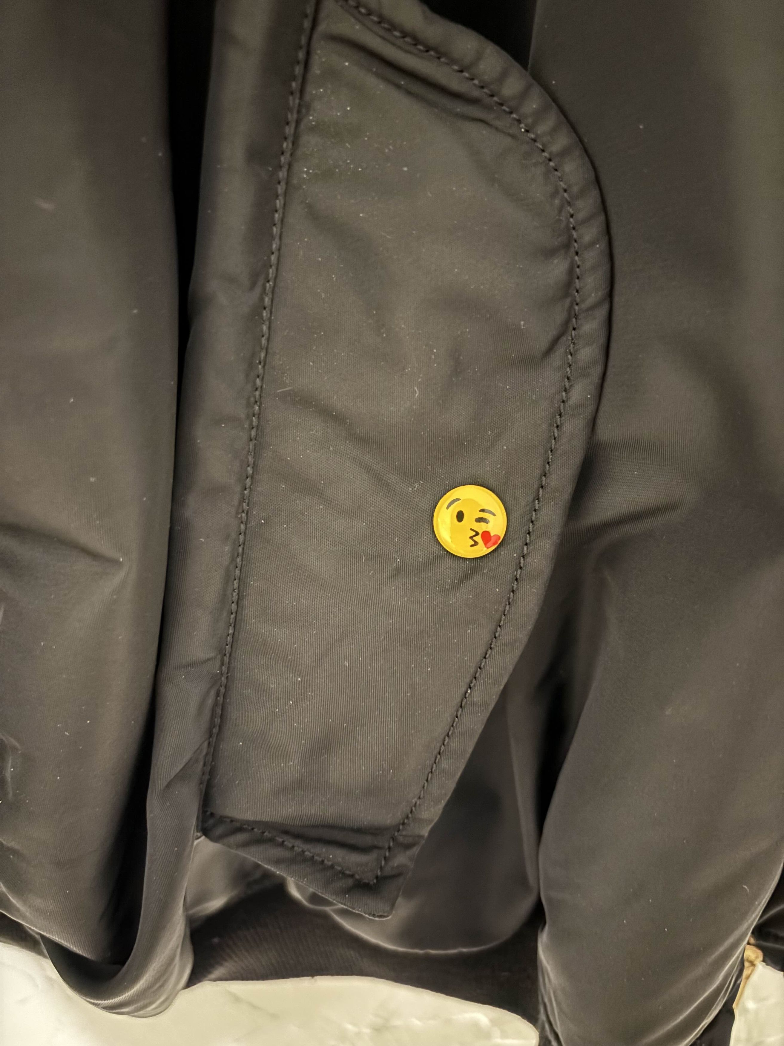Vetements VETEMENTS BLACK HOODED EMOJI BOMBER JACKET ALPHA INDUSTRIES Size US M / EU 48-50 / 2 - 4 Thumbnail