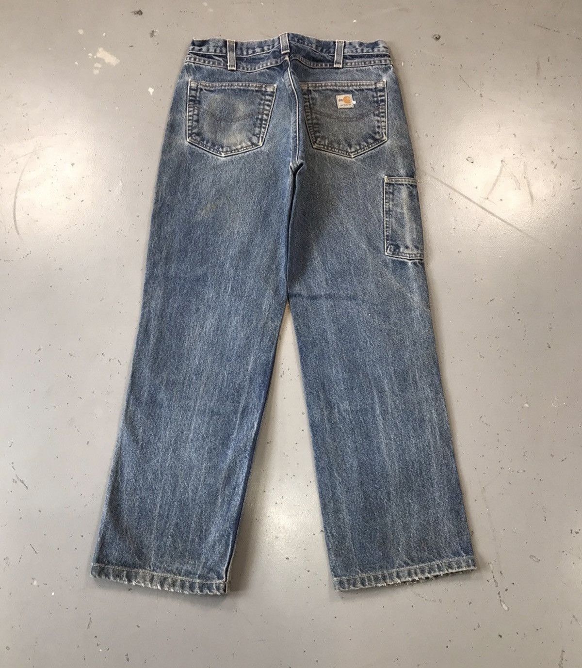 Carhartt Vintage carhartt double knee denim Size US 34 / EU 50 - 2 Thumbnail
