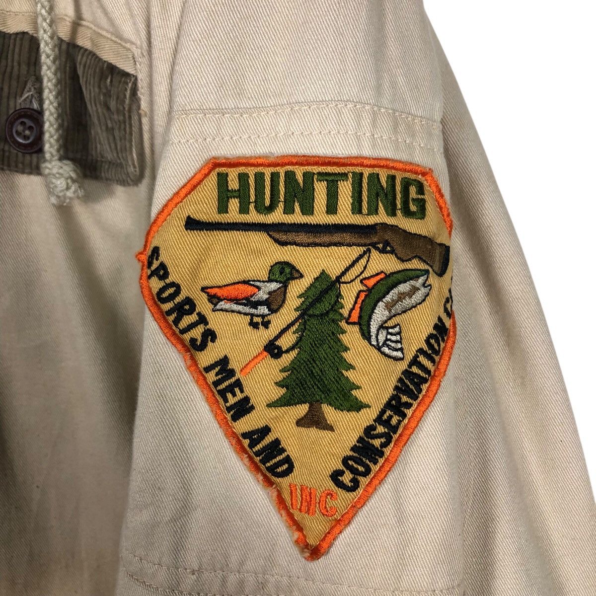 Japanese Brand × Vintage 📌Vintage Chore Hunting Jacket CVT Blanket Issey Miyake Size US M / EU 48-50 / 2 - 18 Thumbnail