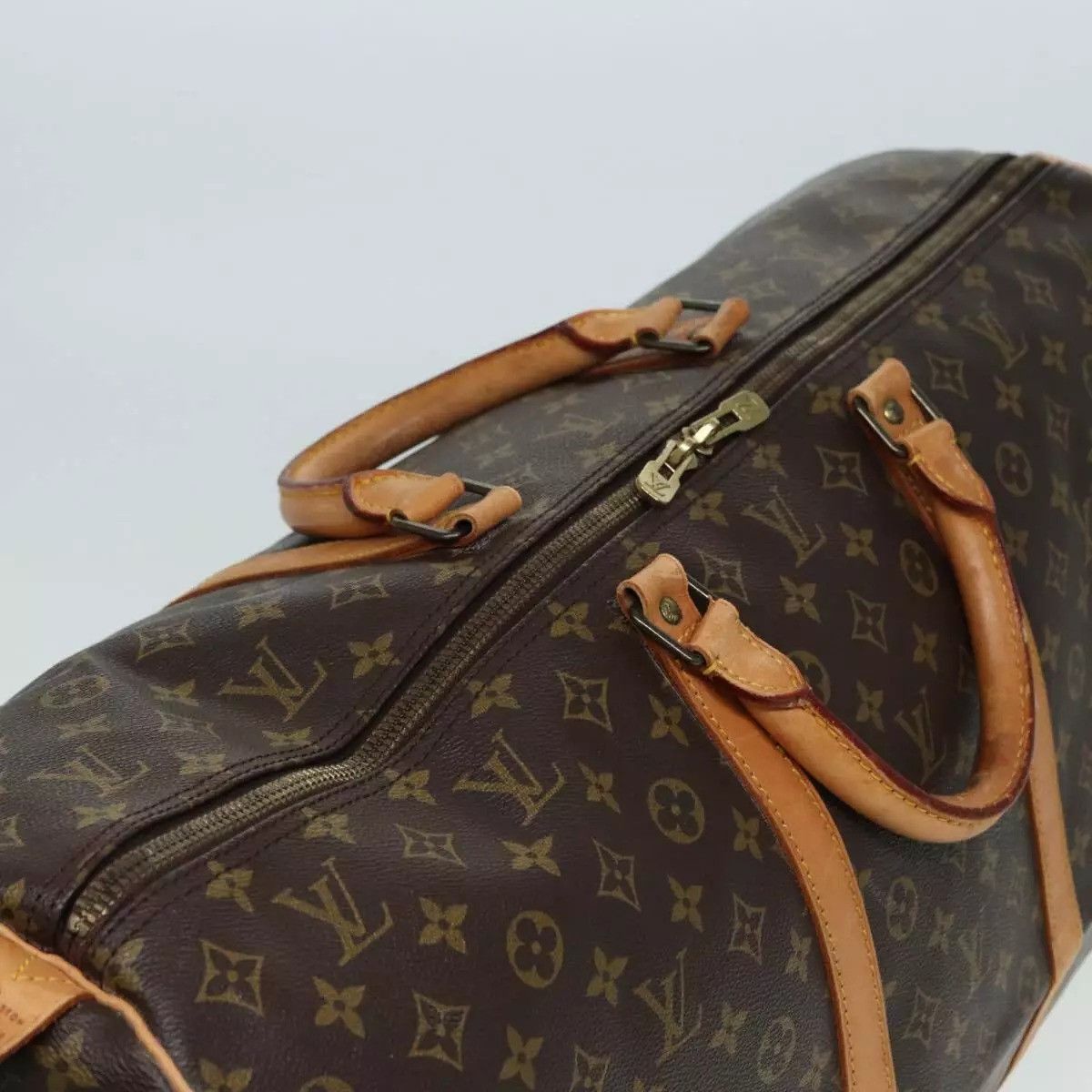 Louis Vuitton LOUIS VUITTON Monogram Keepall 60 Boston Bag Size ONE SIZE - 14 Thumbnail