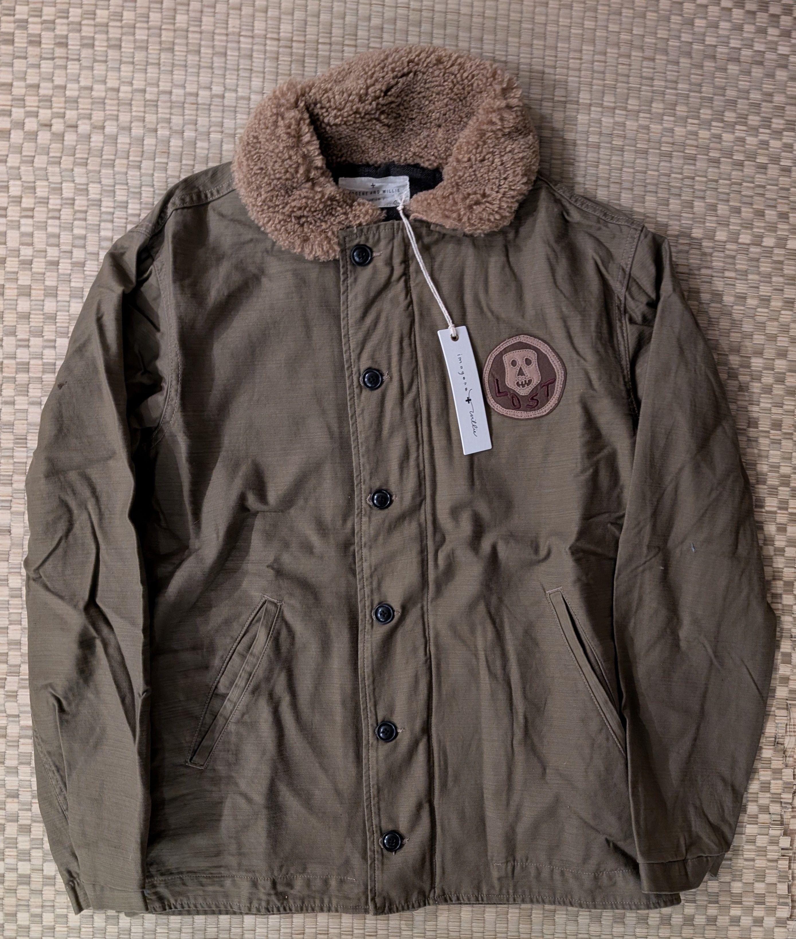 Imogene + Willie NWT Imogene + Willie Stitched "Lost" Deck Jacket Made in USA Size US M / EU 48-50 / 2 - 1 Thumbnail