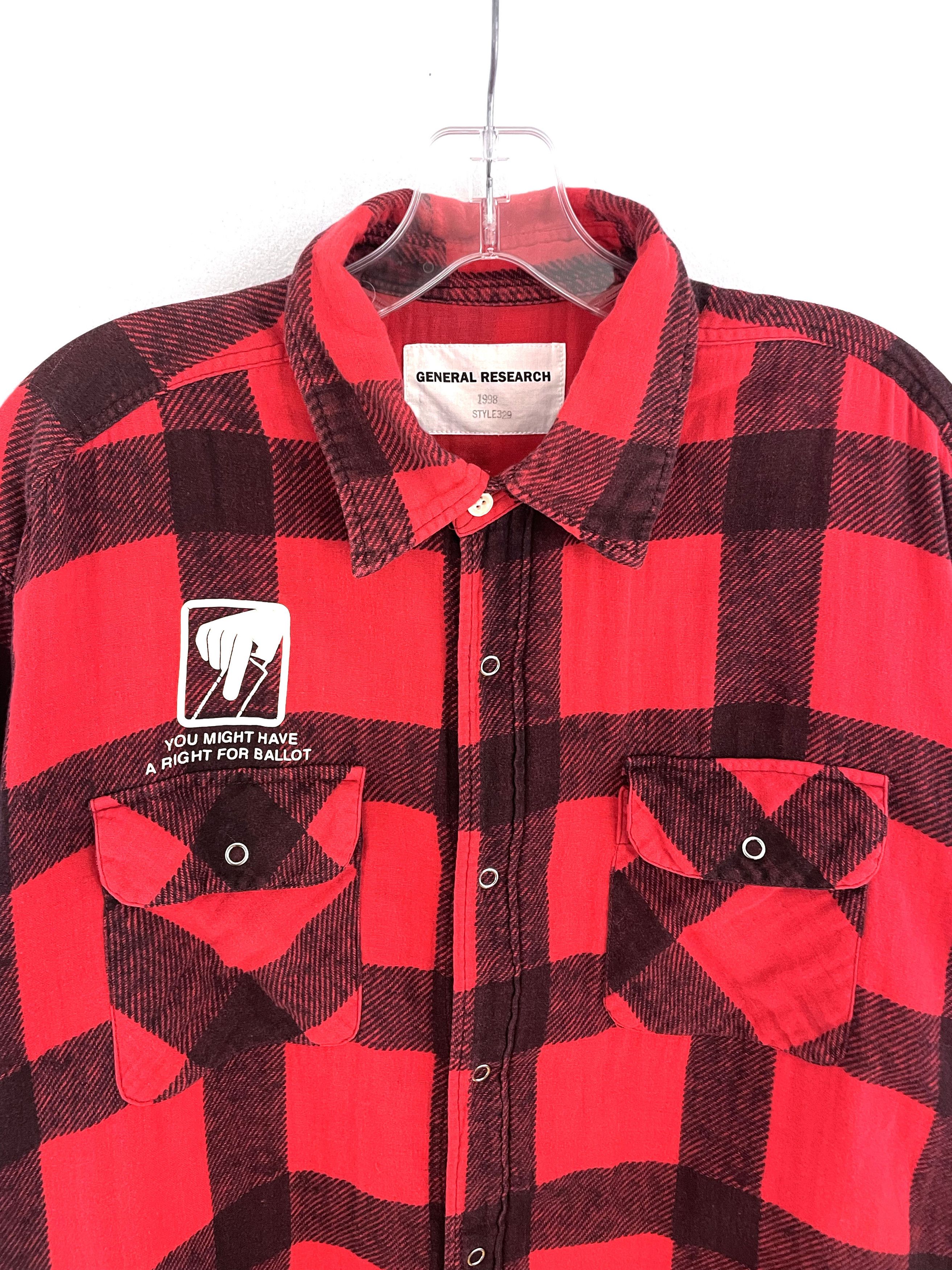 General Research 1998 Flannel Size US L / EU 52-54 / 3 - 4 Thumbnail