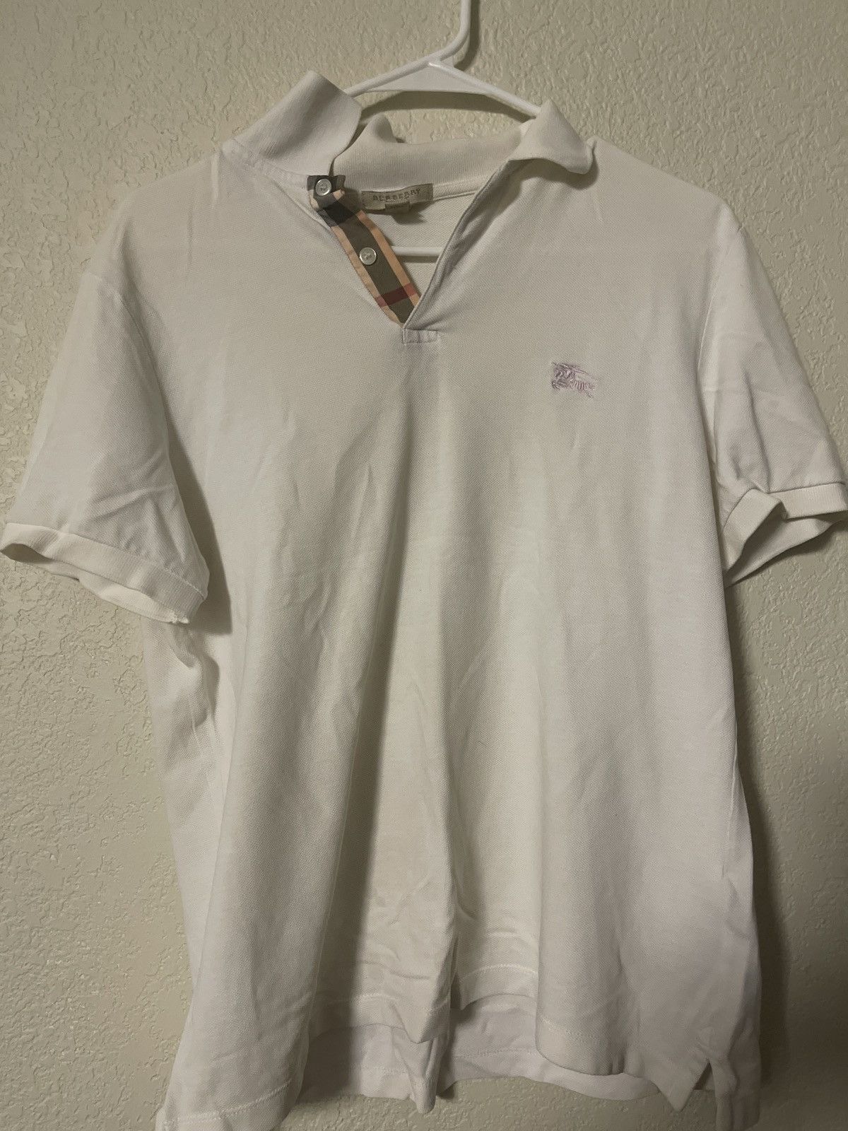 Burberry berberry white tee Size US M / EU 48-50 / 2 - 1 Thumbnail