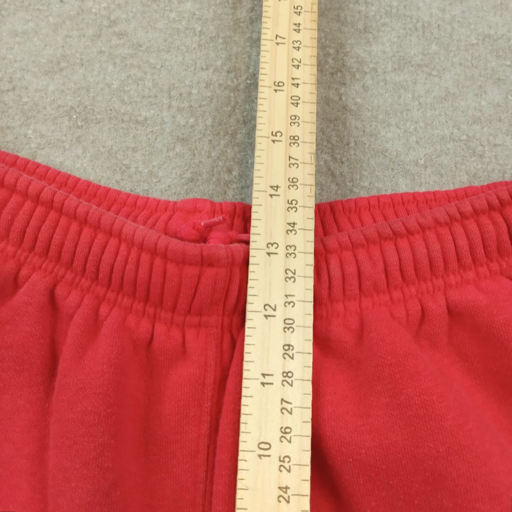 Nike VINTAGE Nike Pants Mens Extra Large Red Track Pants Athletic Drawstring Pockets Size US 33 - 7 Thumbnail