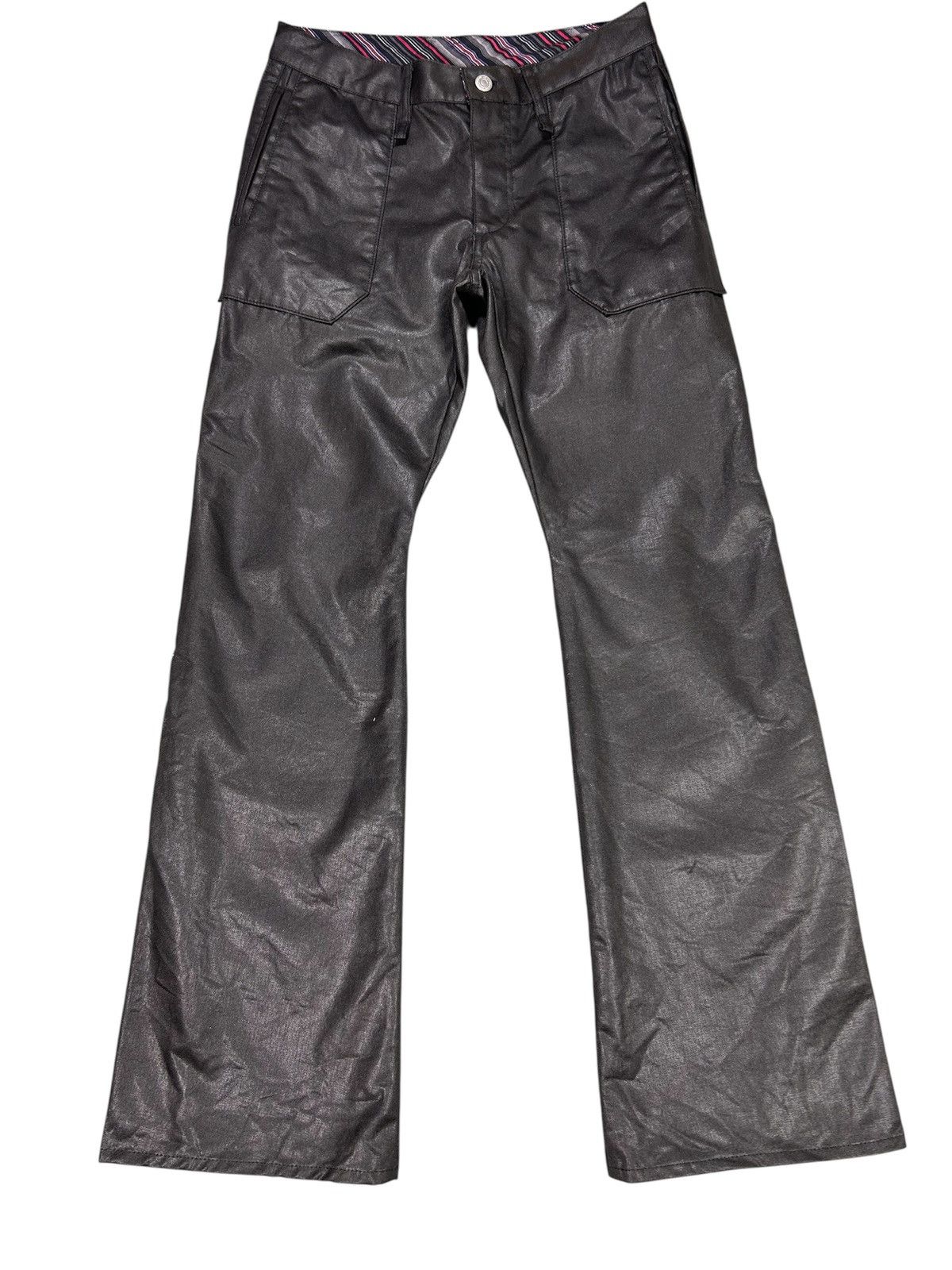 14th Addiction × Japanese Brand Ateller Sab Men Flared Wax Pants. S0131 Size US 30 / EU 46 - 1 Thumbnail