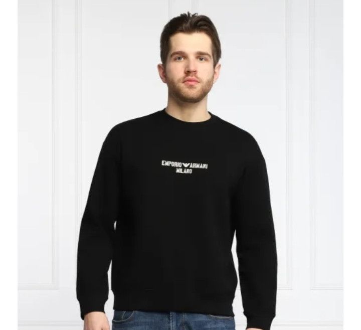 Emporio Armani Emporio Armani: Luxury Navy Sweatshirt (Size: L) Size US L / EU 52-54 / 3 - 2 Thumbnail