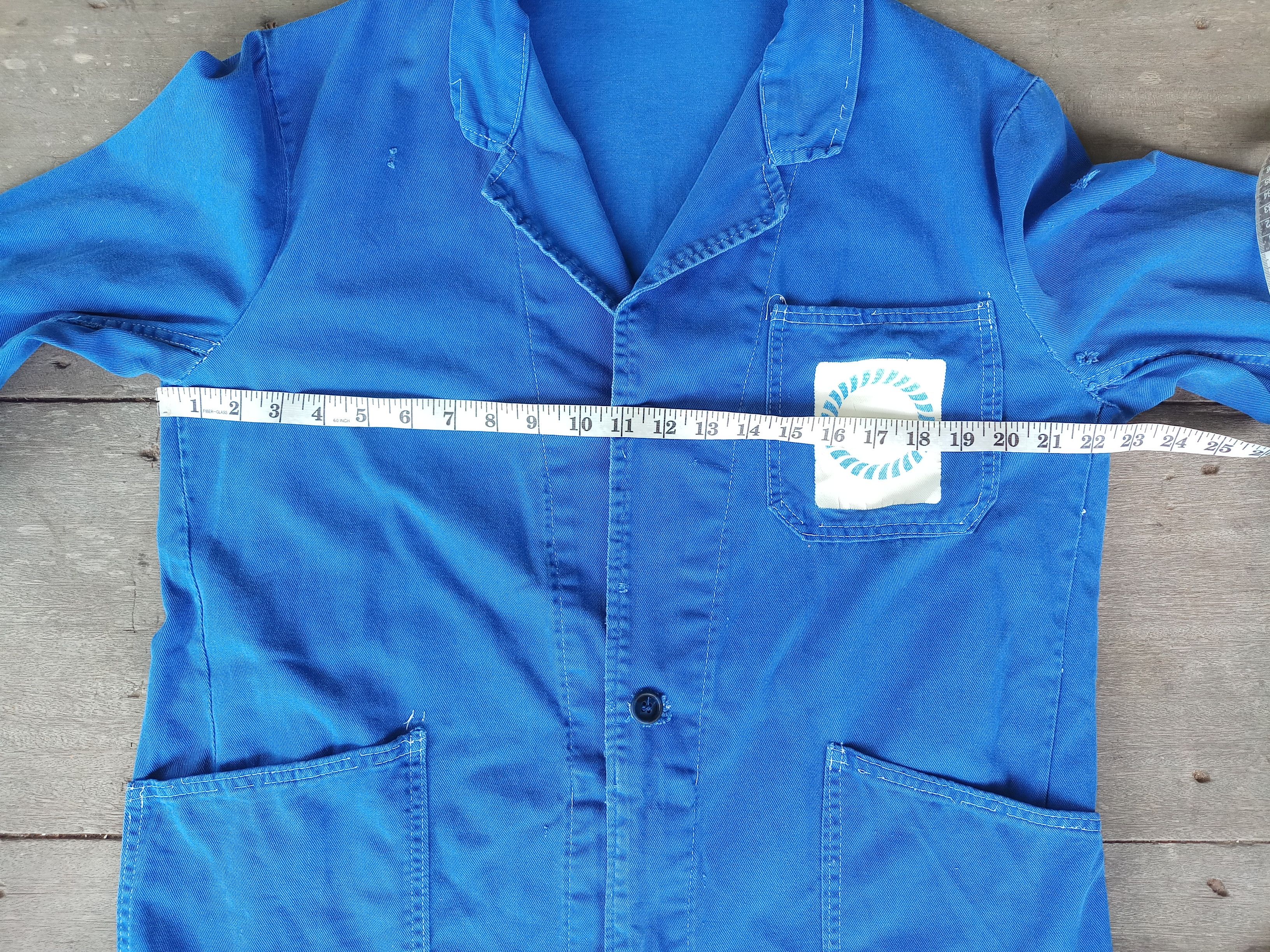 Other VTG 70s Blue European chore coat size 52 ,M,work jacket Size US M / EU 48-50 / 2 - 4 Thumbnail