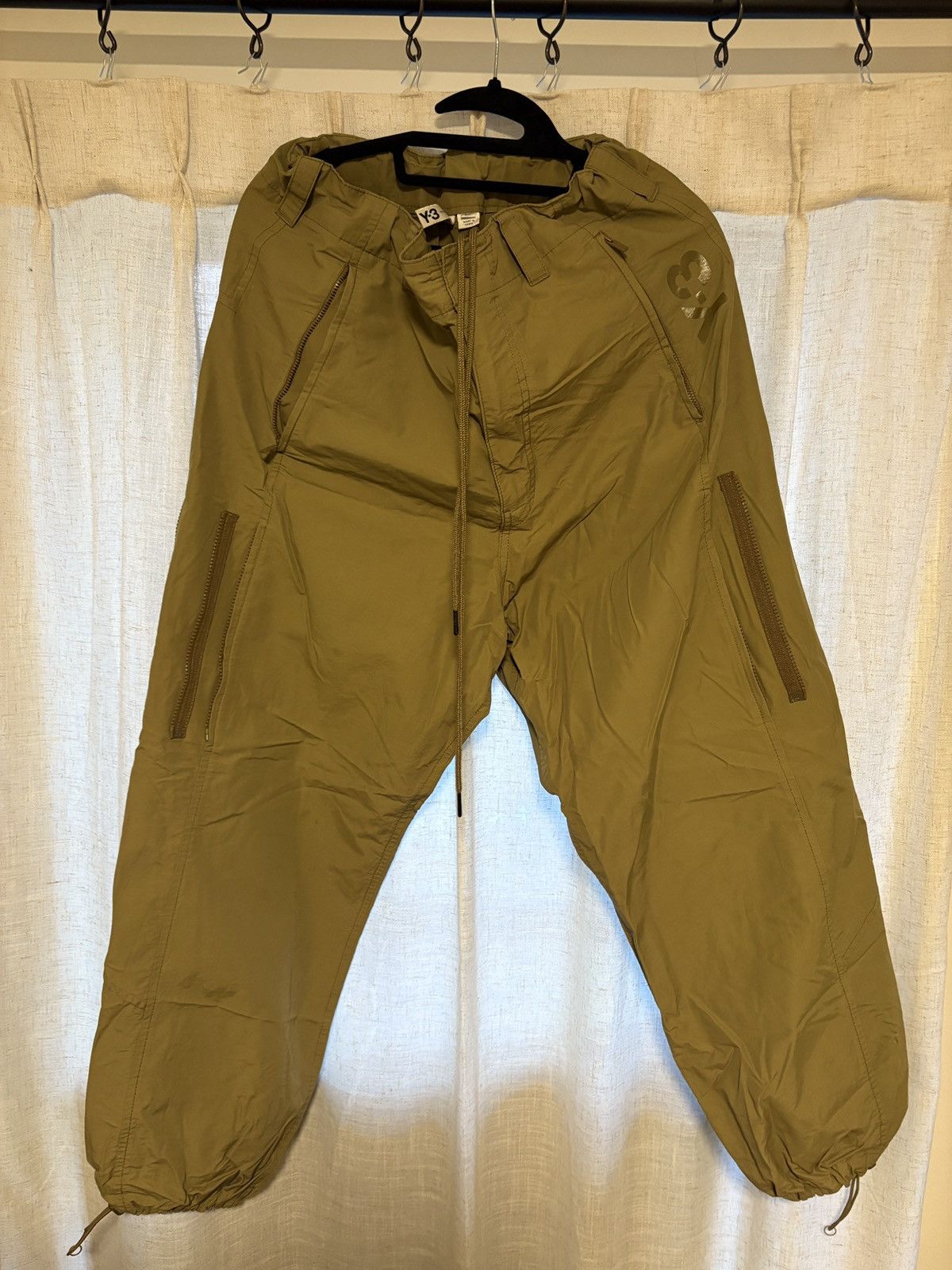 Y-3 Y-3 x Yohji Yamamoto Olive Joggers Size US 32 / EU 48 - 1 Thumbnail