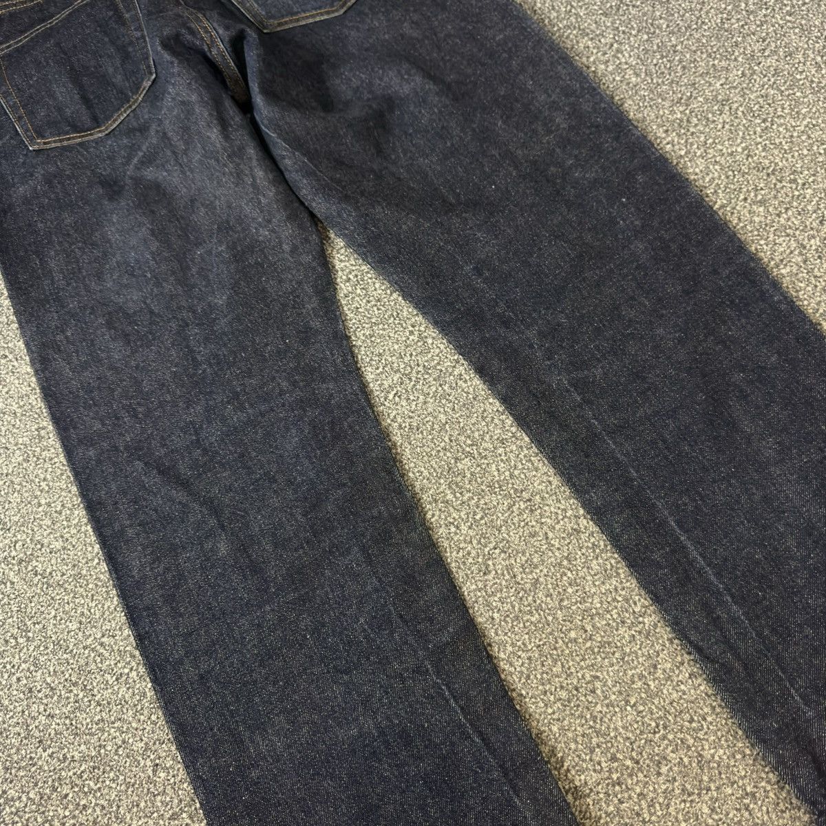 Undercover × Uniqlo 🔥🇯🇵 Japanese Raw Denim Uniqlo Indigo Selvedge Archive Jeans Size US 31 - 11 Thumbnail