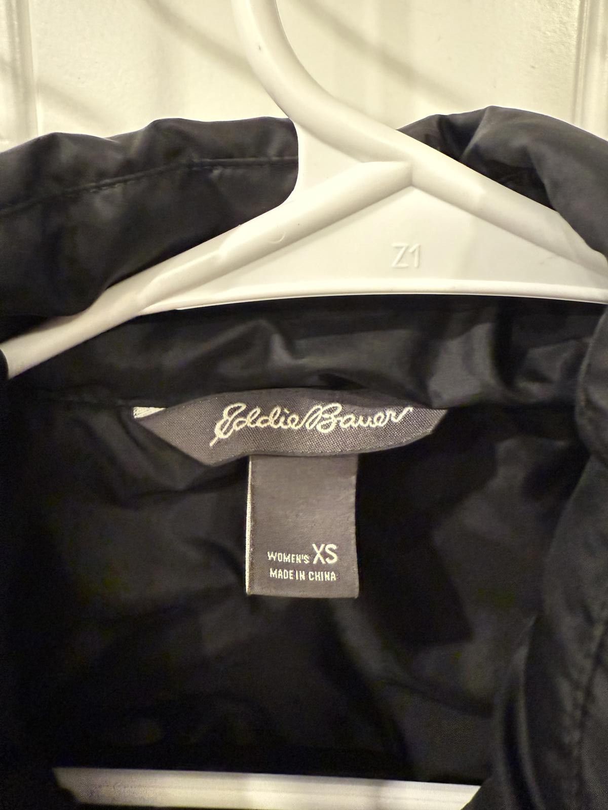 Eddie Bauer Eddie Bauer Womens Puffer EB700 Black Vest Size XS / US 0-2 / IT 36-38 - 3 Thumbnail