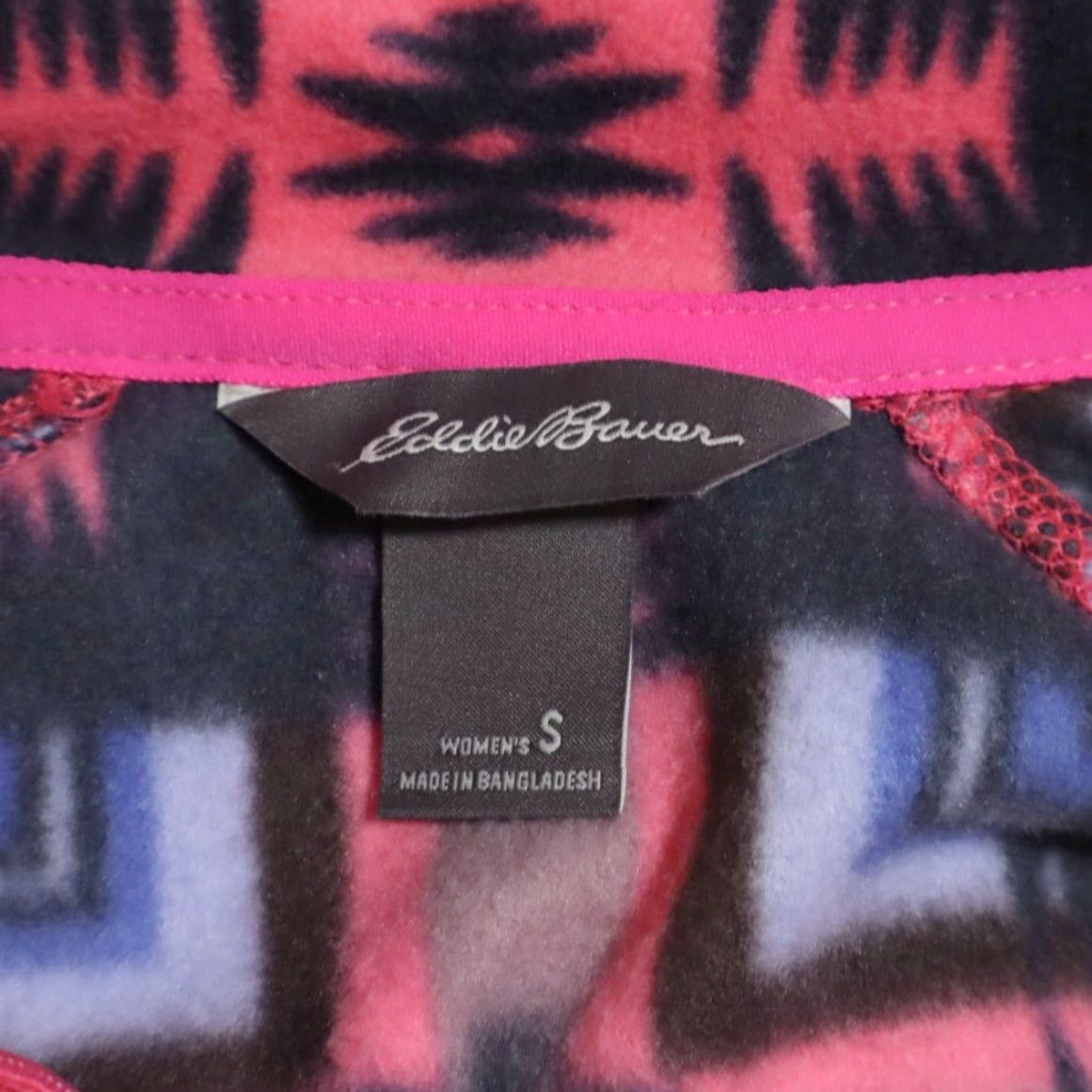 Eddie Bauer Eddie Bauer Quest 1/4 Zip Fleece Aztec All Over Print Mock Long Sleeve Shirt Women's S Size S / US 4 / IT 40 - 5 Thumbnail
