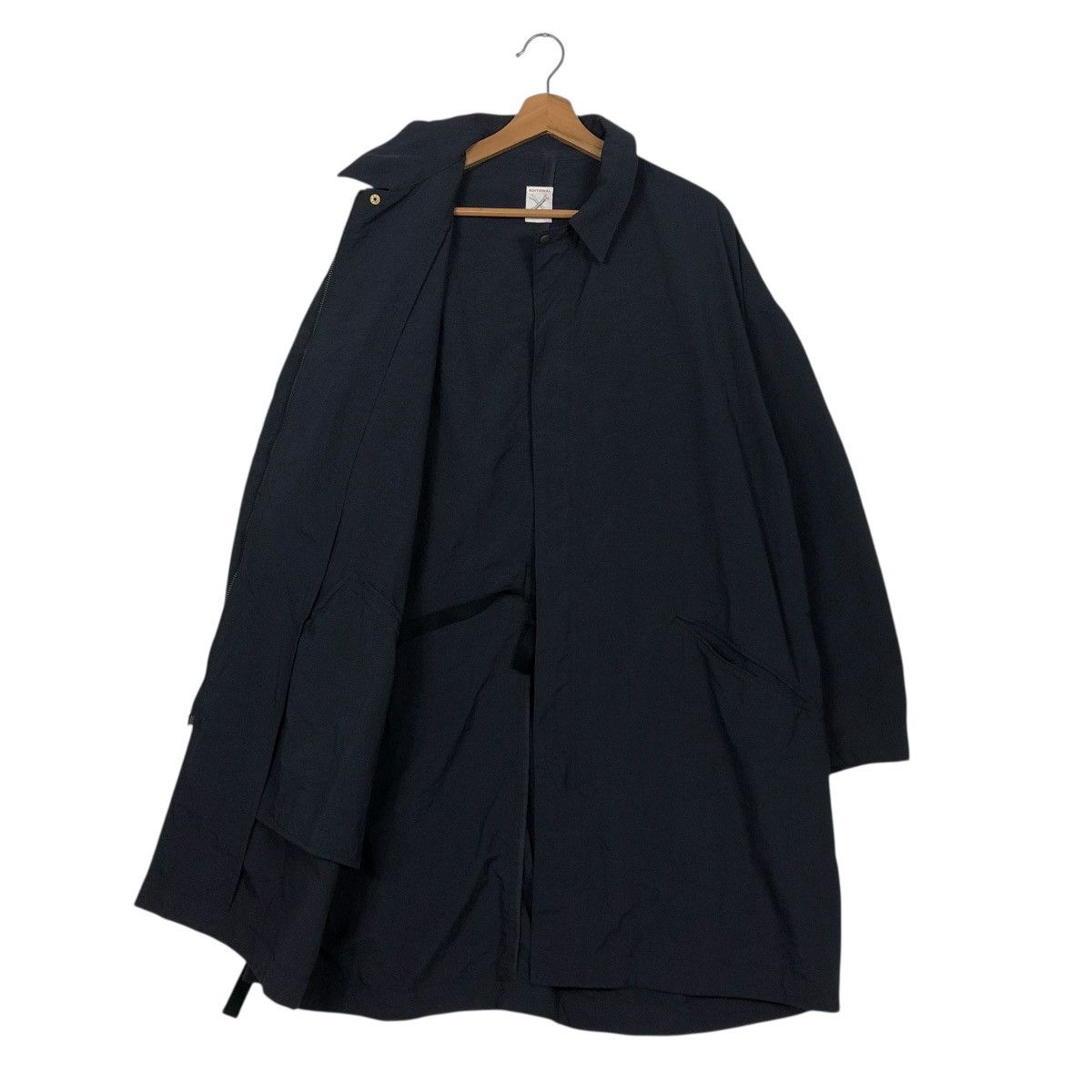 Japanese Brand 🔥RICH BLACK VINTAGE LONG JACKET ADITIONAL ISSEY MIYAKE Size US M / EU 48-50 / 2 - 12 Thumbnail