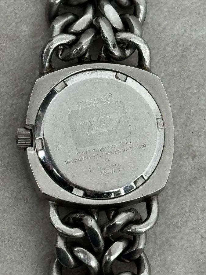 Diesel 2000s Diesel Avant-Garde Chain Watch Size ONE SIZE - 4 Thumbnail