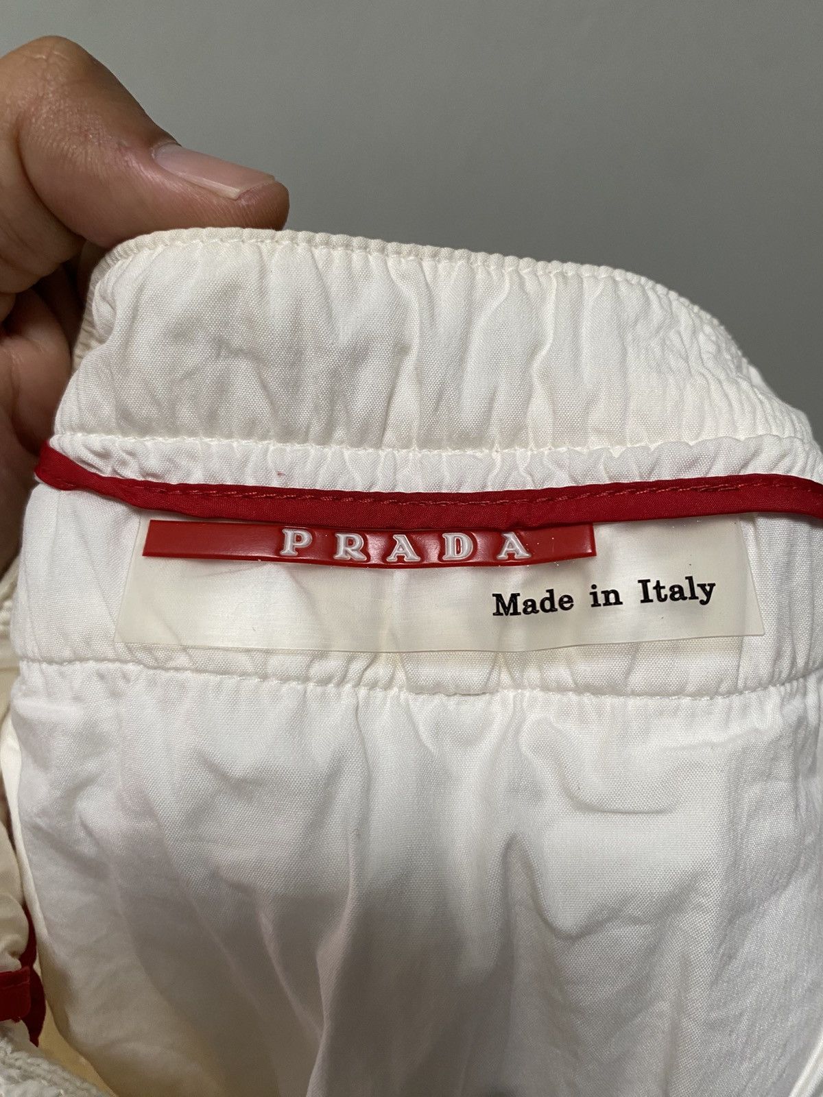 Prada Prada sports trackpants zipper rubber tags Size US 28 / EU 44 - 8 Thumbnail