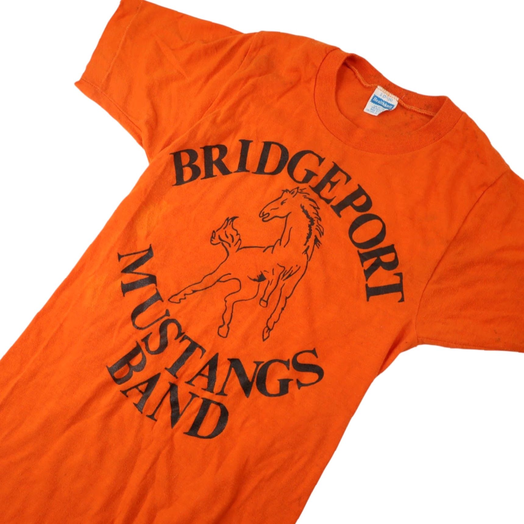 Vintage VINTAGE Bridgeport Mustangs Band Graphic Shirt Size US S / EU 44-46 / 1 - 2 Thumbnail