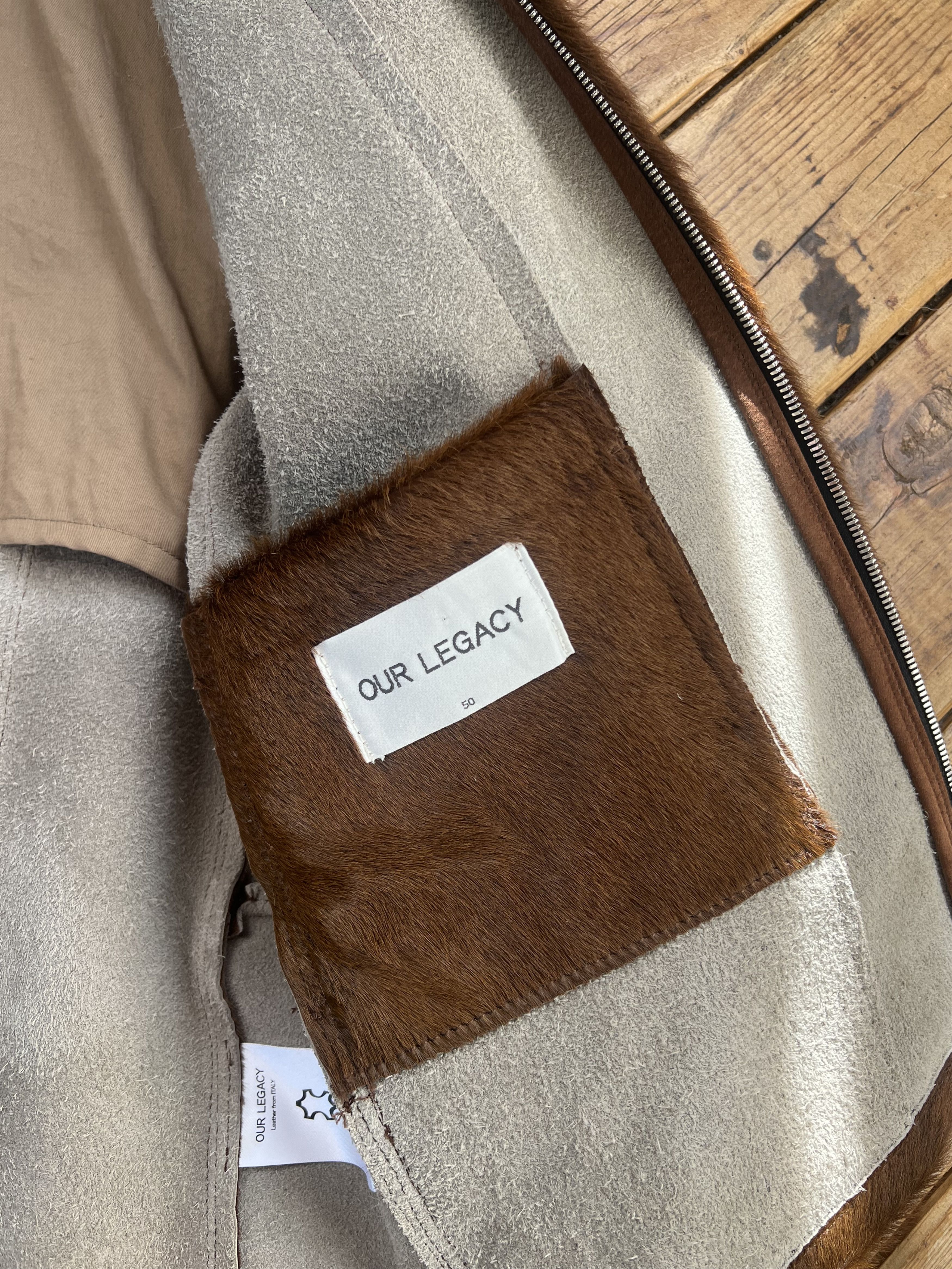 Our Legacy Our Legacy Ponyhair Leather Jacket Size US M / EU 48-50 / 2 - 5 Thumbnail