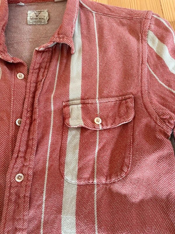 Levi's Vintage Clothing LVC 1950s Shorthorn pink flannel shirt Size US S / EU 44-46 / 1 - 3 Thumbnail